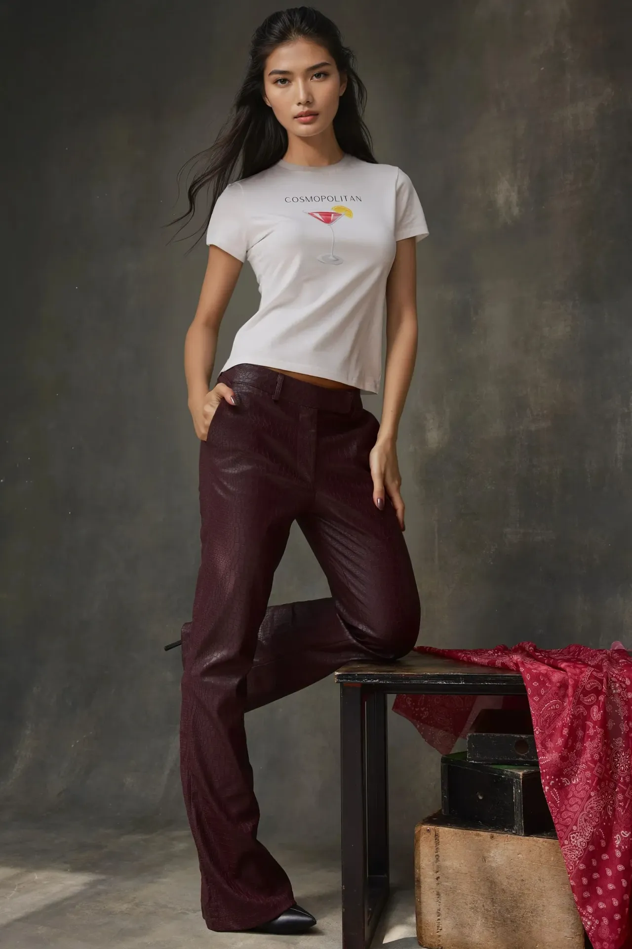 Crew Neck Printed Baby Tee 3