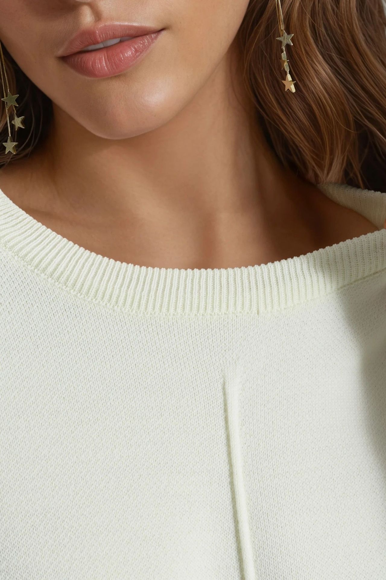 MY FASHION Yırtmaç Detaylı Uzun Triko Elbise 6