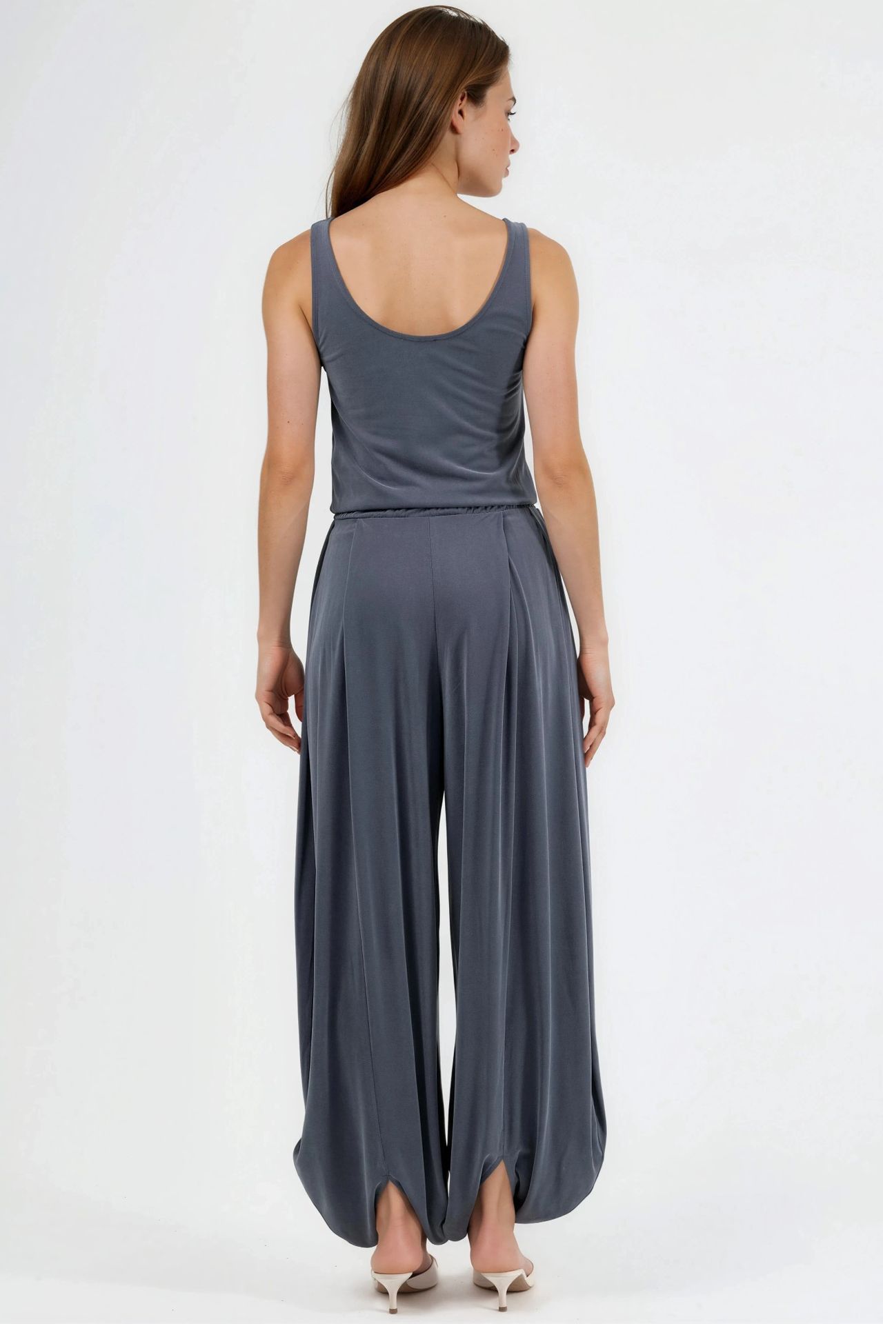 BUSEM Pleated Modal Jumpsuit