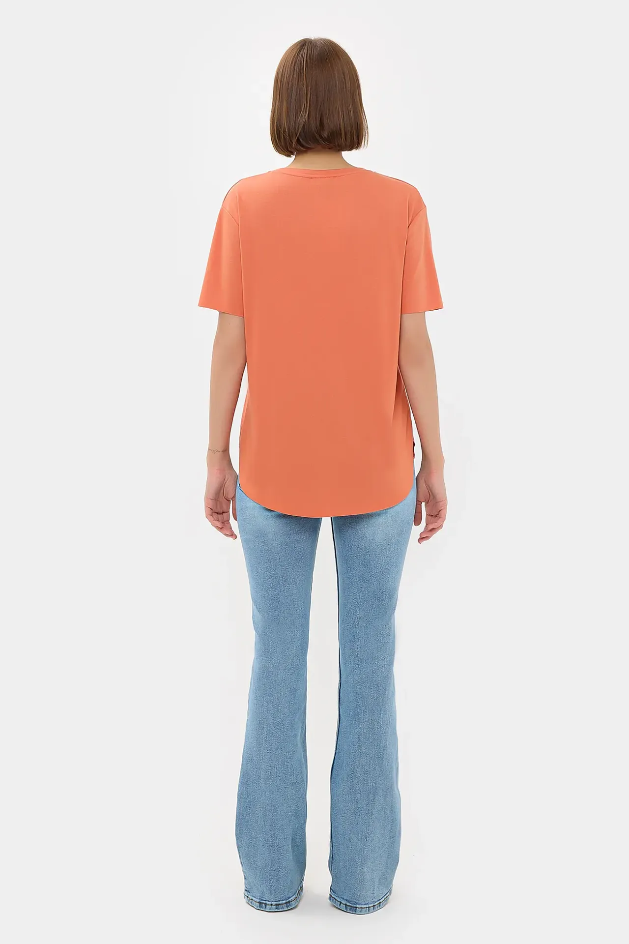 Basic Round Neck Short Sleeve T-Shirt