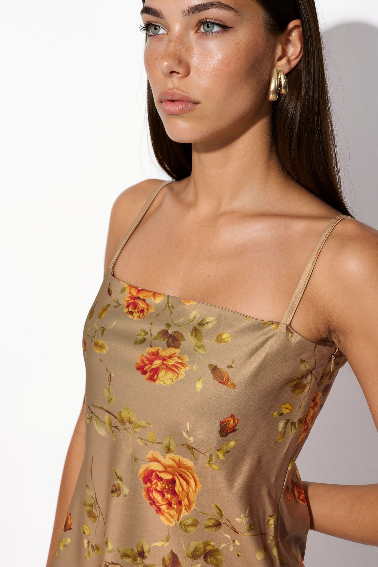 Floral Satin Top 5