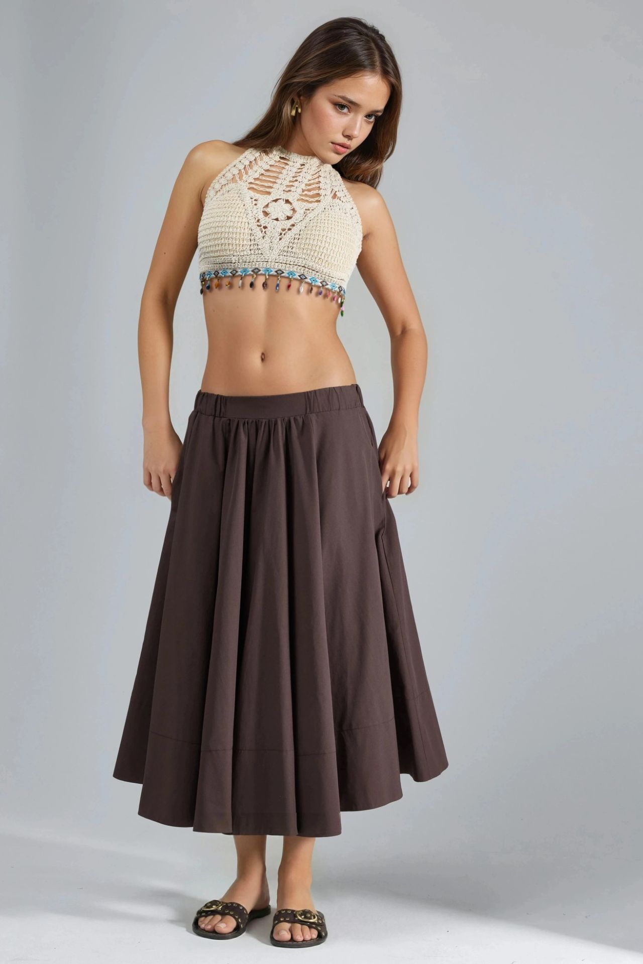 Maxi A-Form Fit Skirt 5