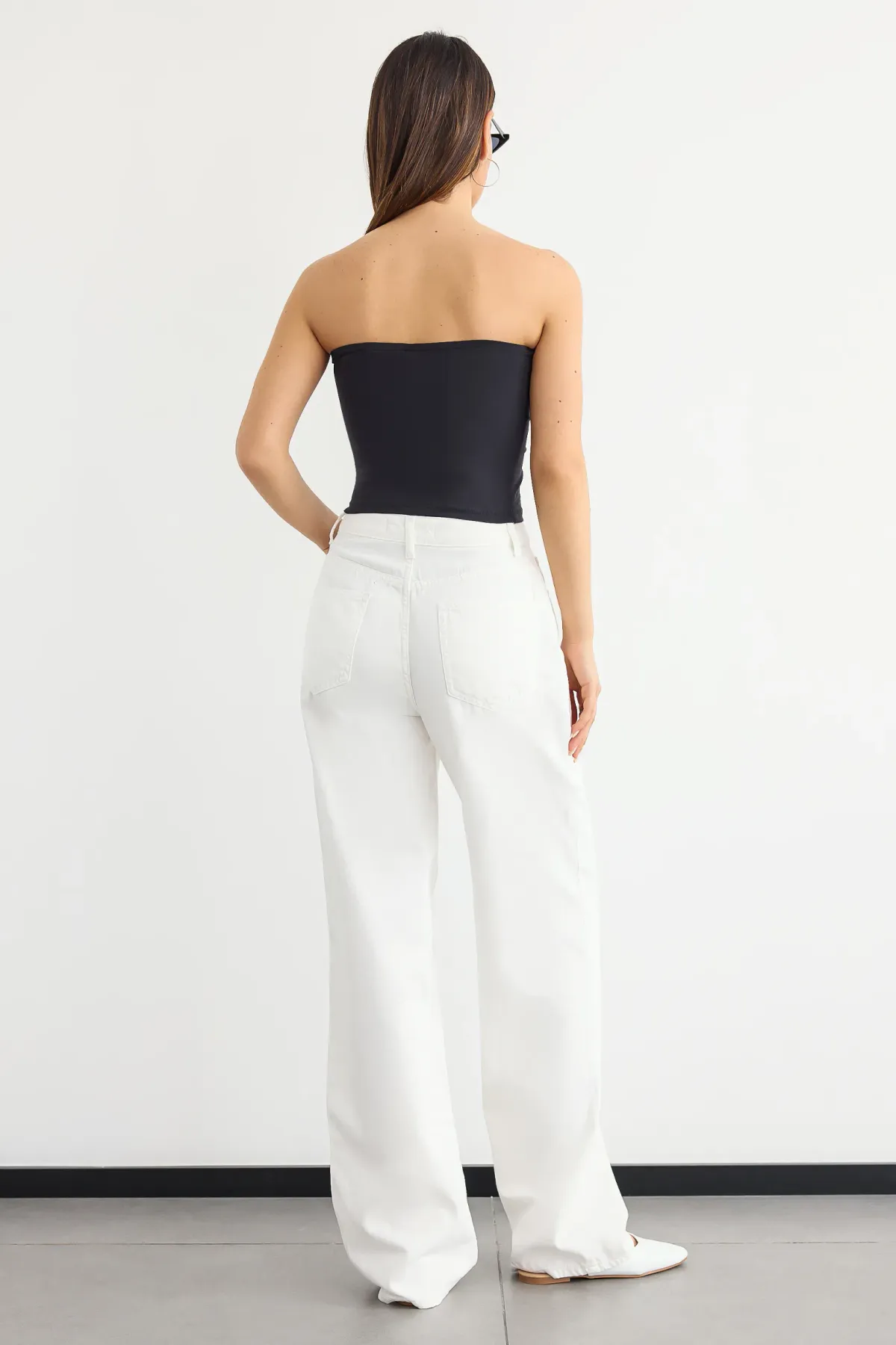 Strapless Crop Top 4