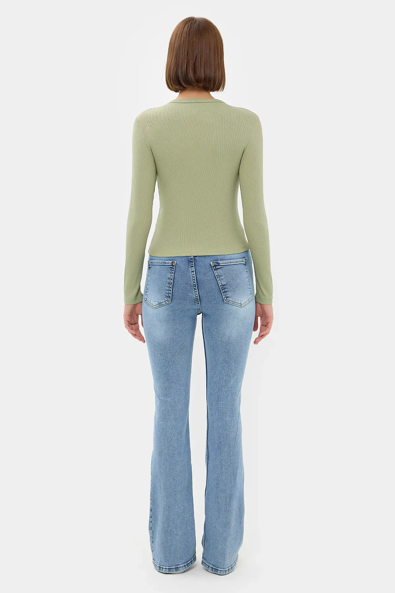 Crew Neck Basic Top