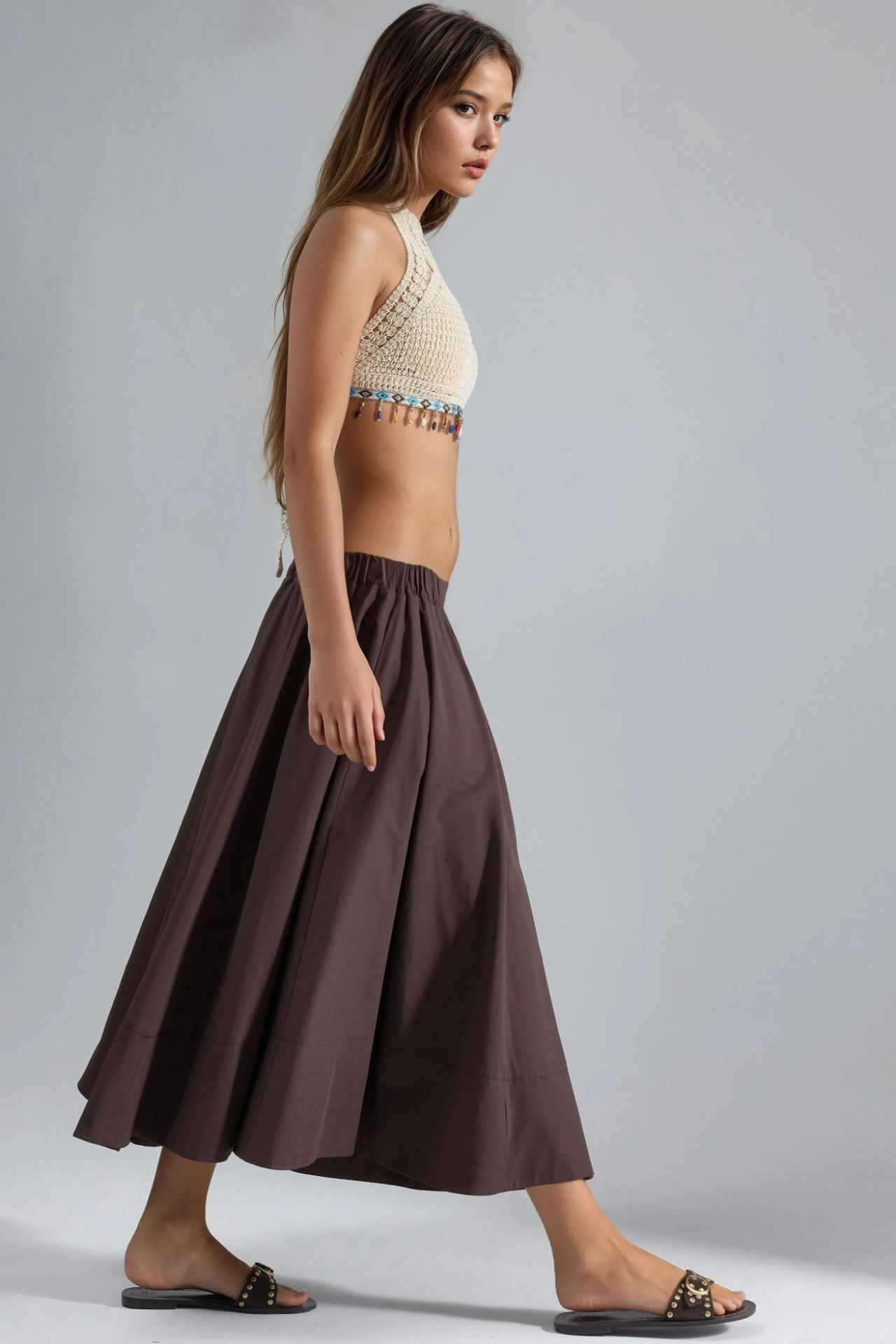 Maxi A-Form Fit Skirt 6