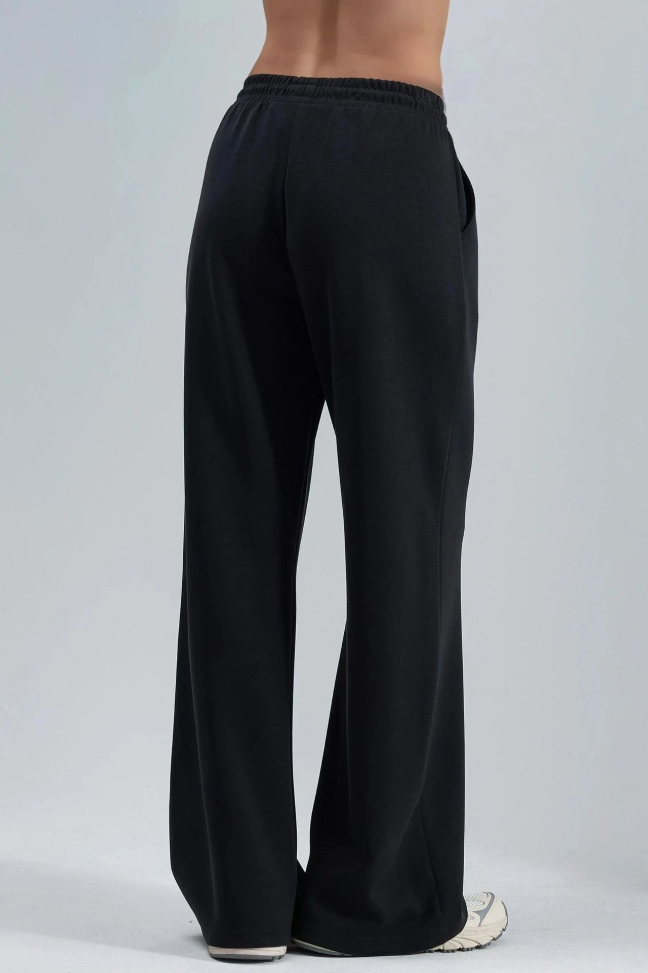 BUSEM Mid Waist Wide Leg Modal Pants 3