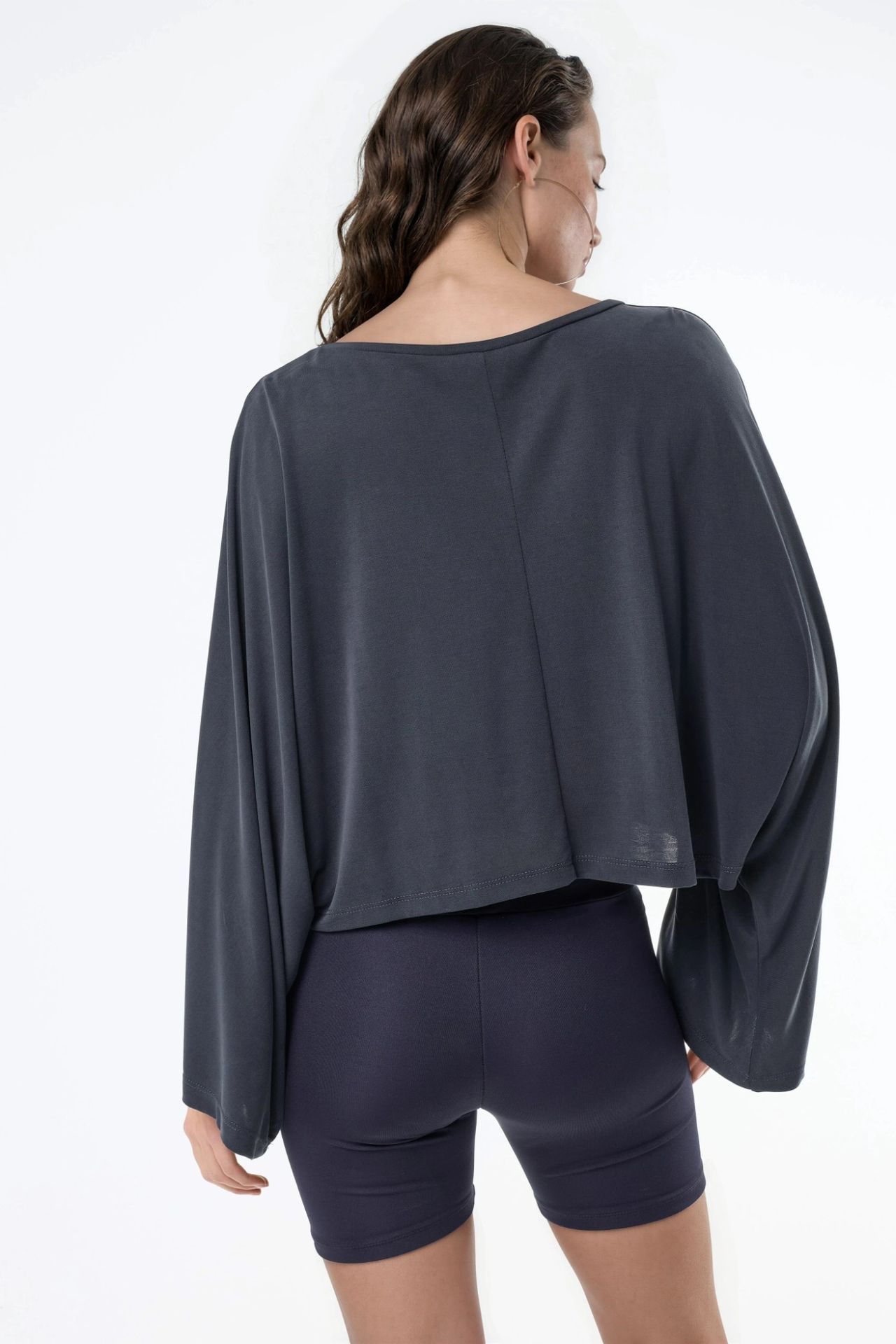 BUSEM Loose Fit Boat Neck Blouse 3