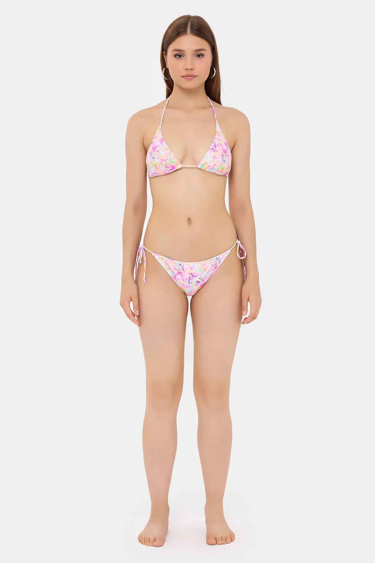 Polka Dot Triangle Bikini Set 2