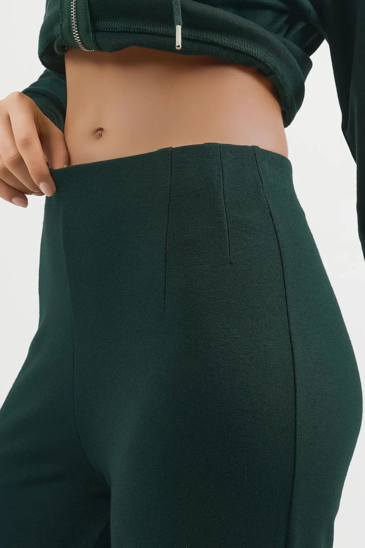 BUSEM High Waist Pull-On Straight Leg Pants 6
