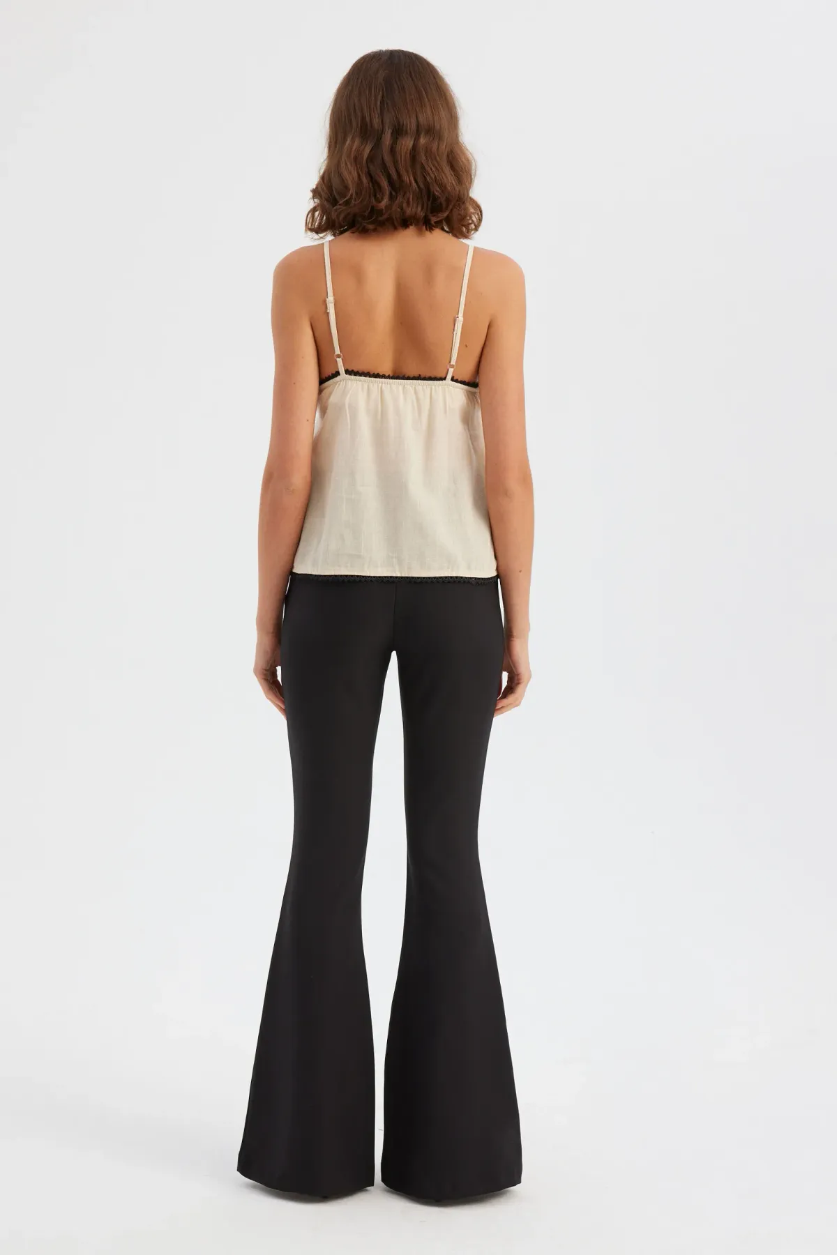 Embroidered V-Neck Sleeveless Cotton Top 4