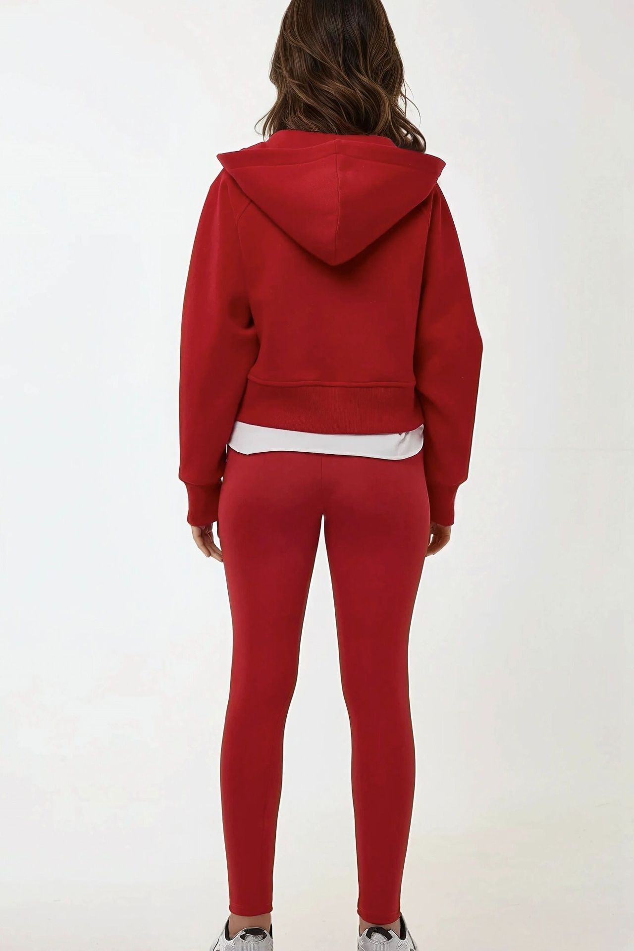 Relaxed Fit Zippered Hoodie 3