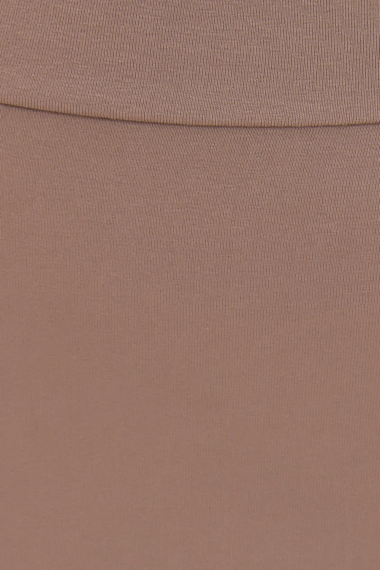 High-Waist Side-Slit Woven Skirt