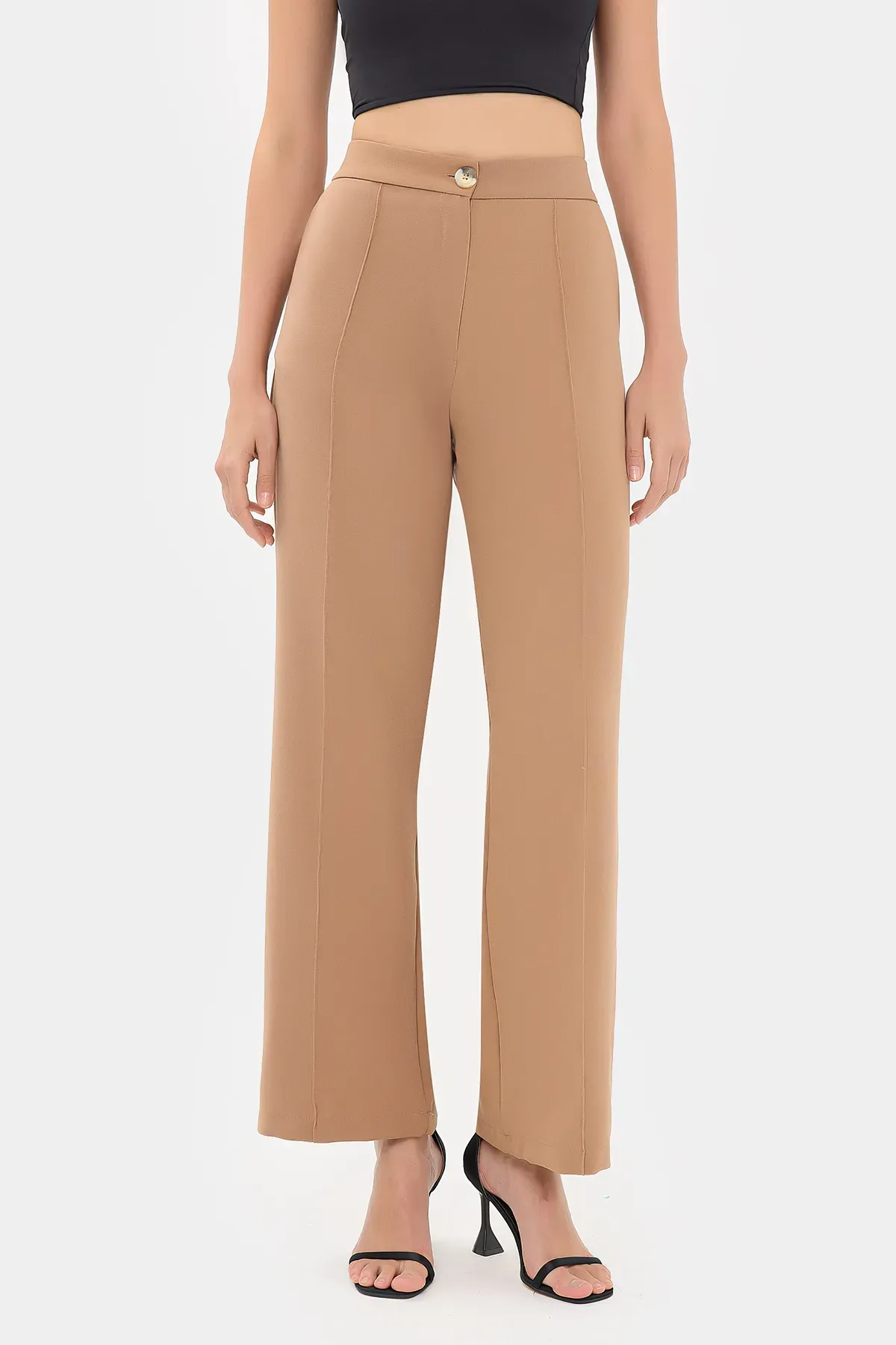 High Waist Wide Leg Trousers 2