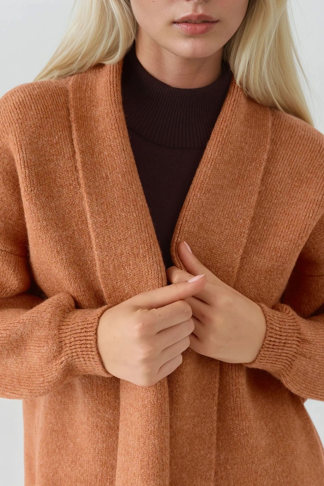 MY FASHION Long Fit Knitwear Cardigan 5