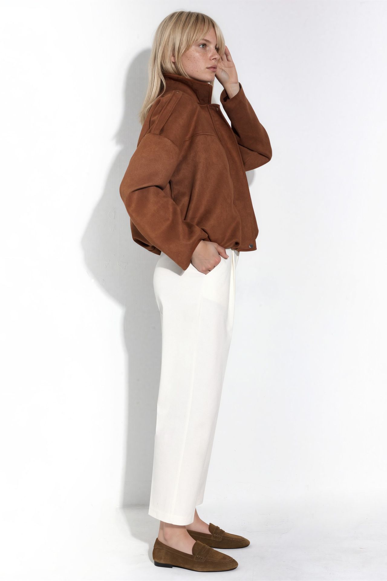 High-Waist Cigarette Pants 5