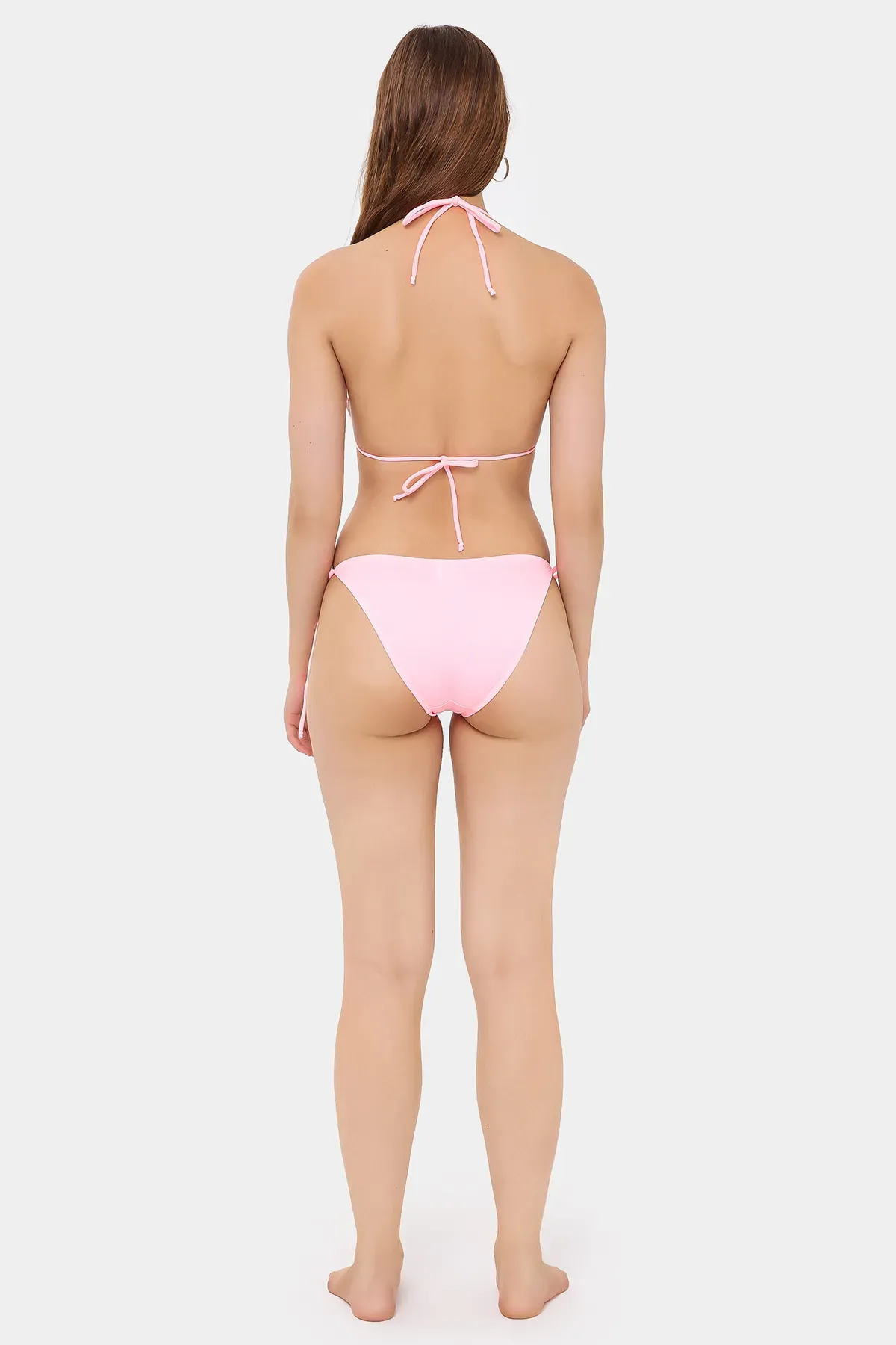 Puantiyeli Üçgen Bikini Takımı 4