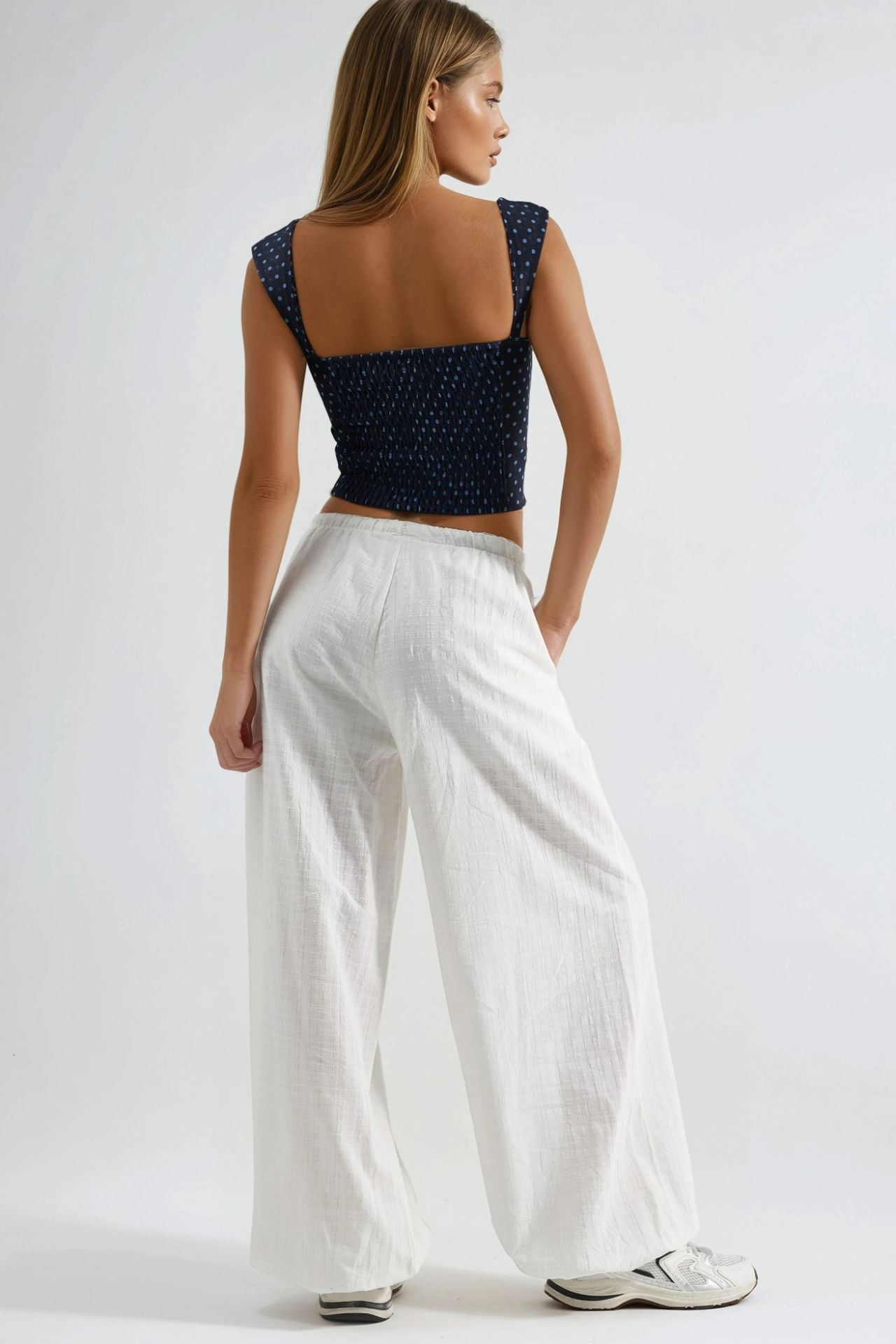BUSEM Baggy Elastic Waist Joggers 3