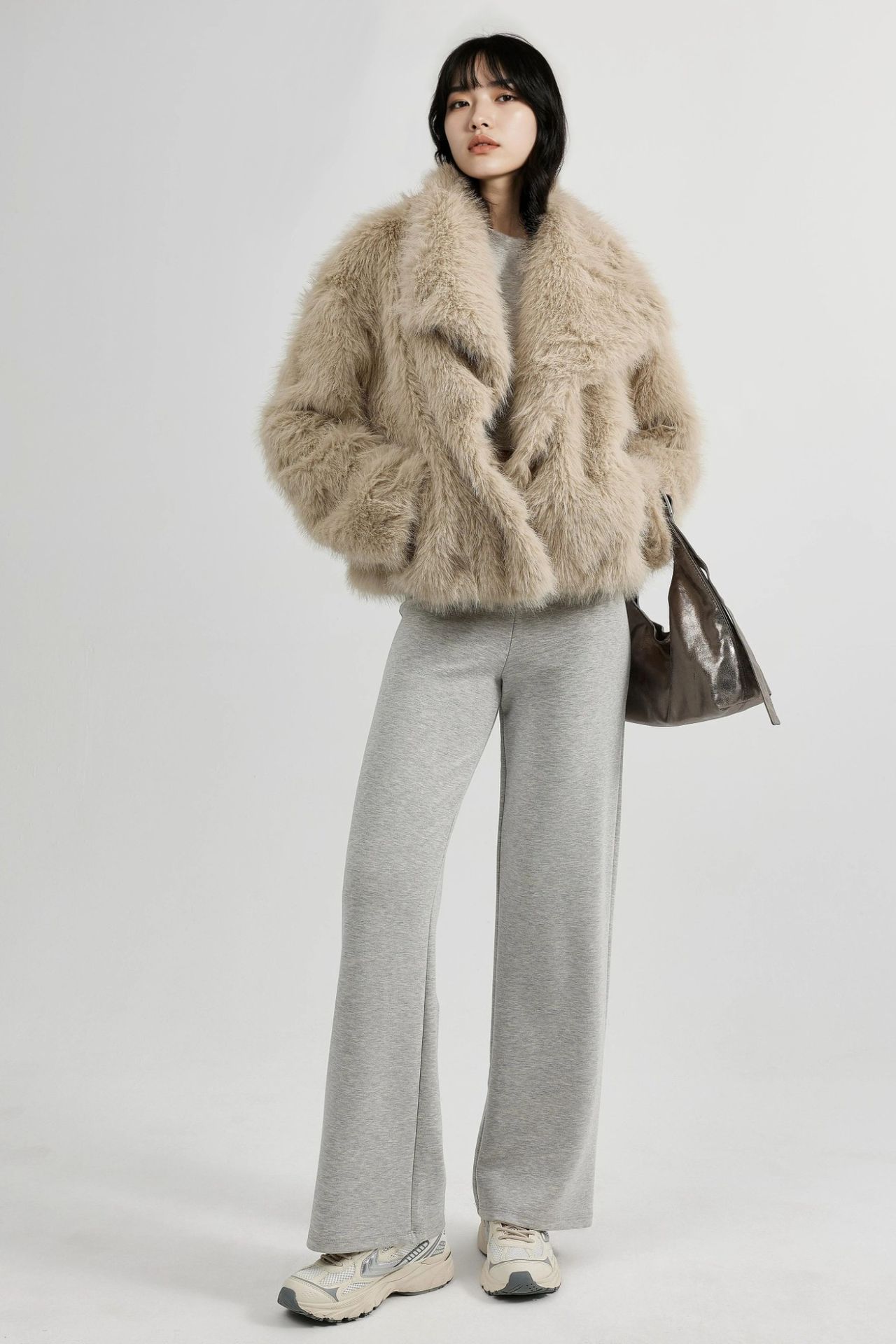 BUSEM High Waist Straight Leg Pants 4