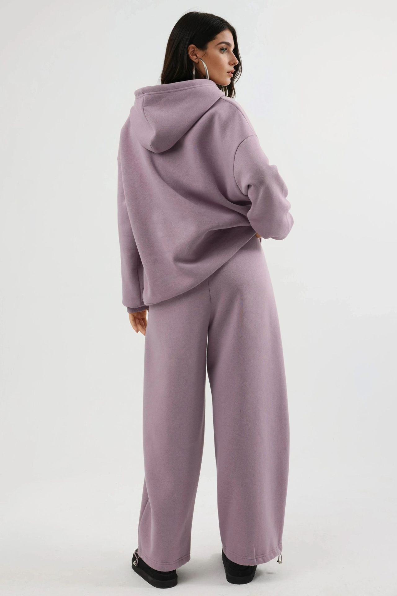BUSEM Women's Long Fleece Sweatpants 6