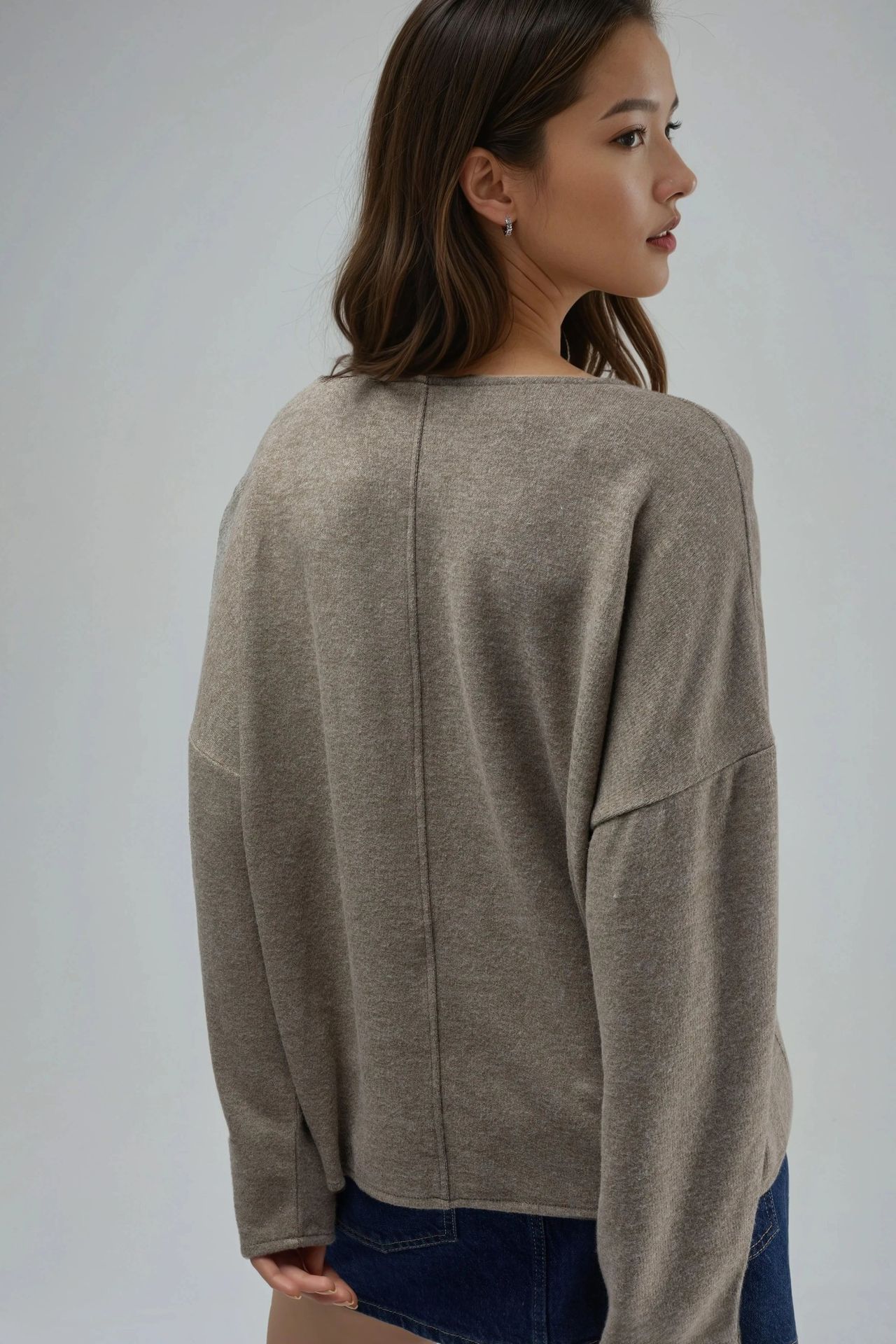 BUSEM V-Neck Long Sleeve Blouse 3