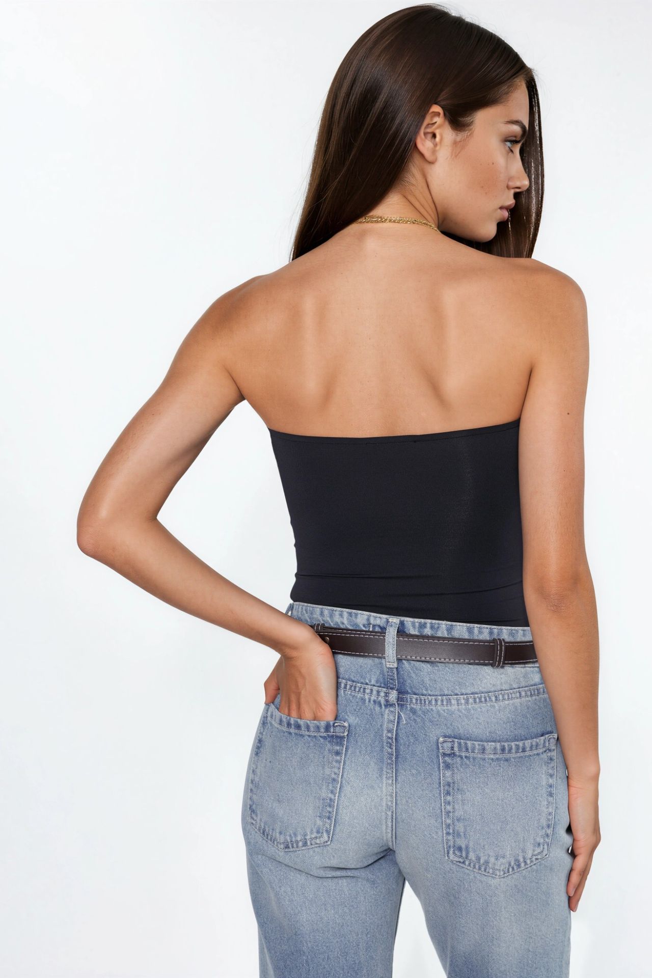 BUSEM Bandeau Crop Top 4