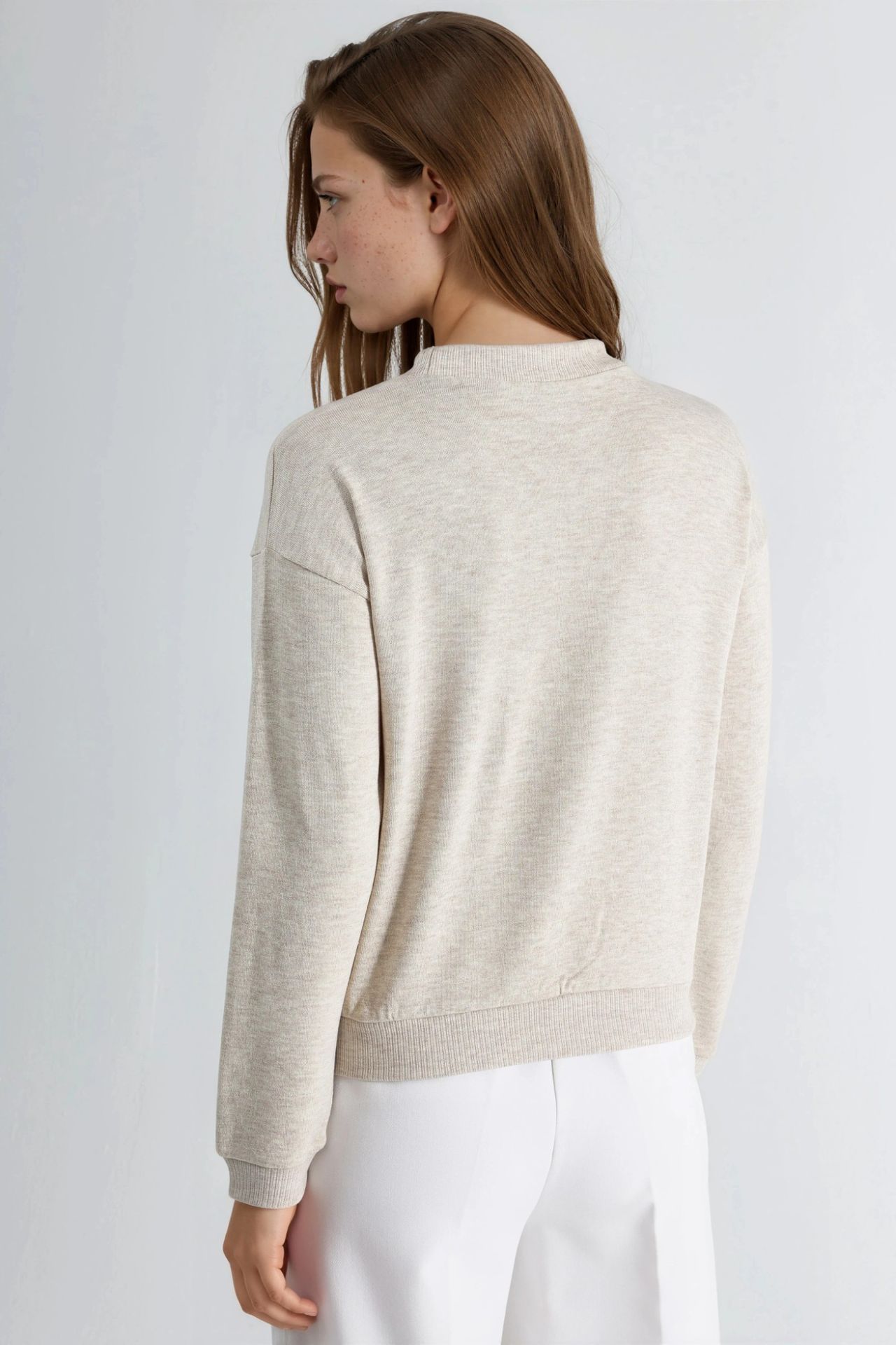BUSEM Printed Crew Neck Sweatshirt 3