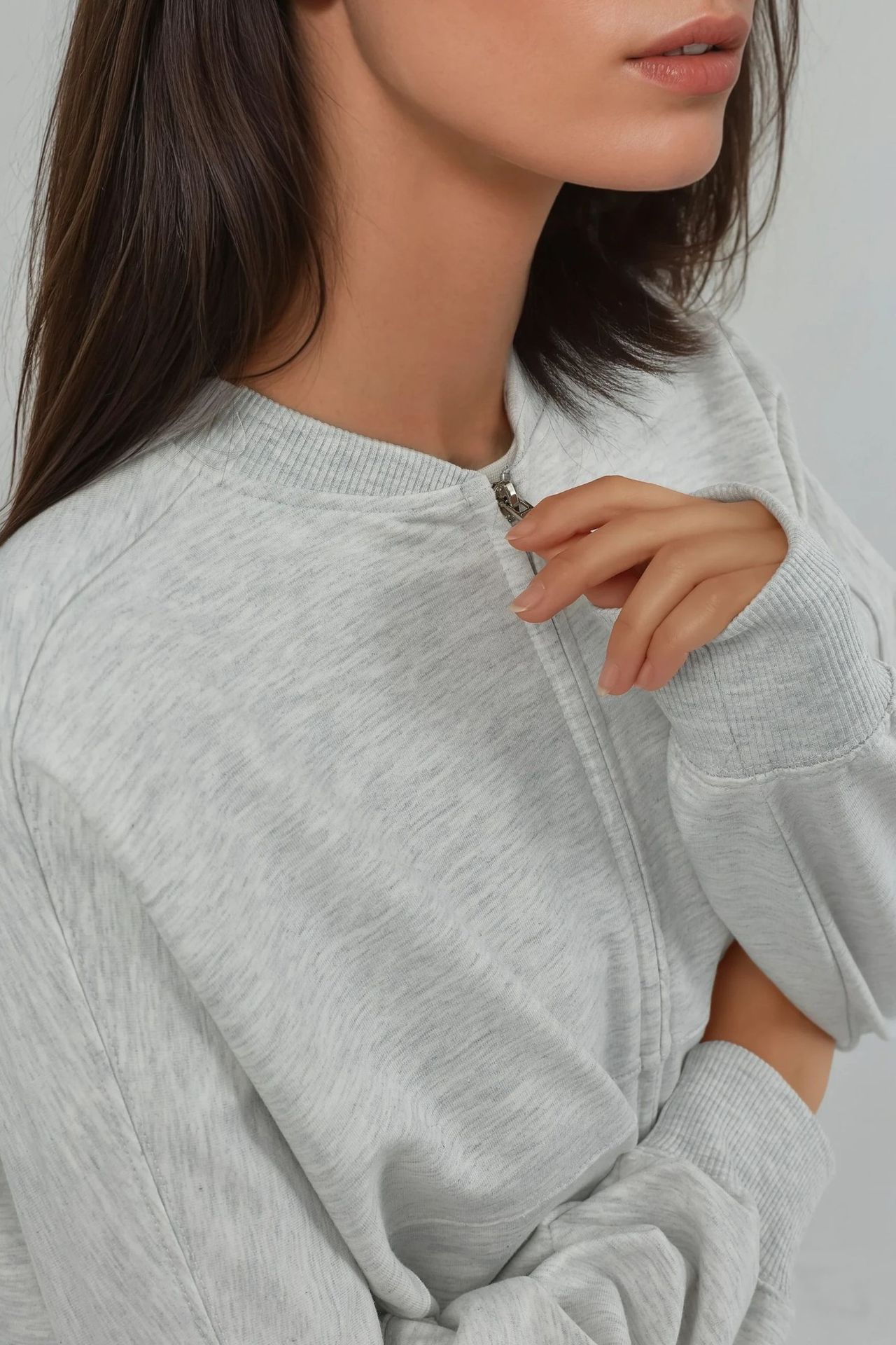 BUSEM Relaxed Fit Full-Zip Sweatshirt 6