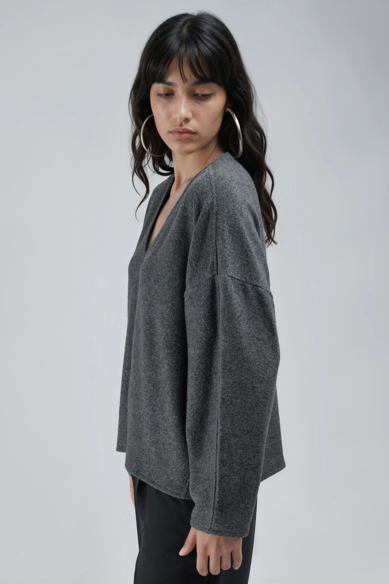 BUSEM V-Neck Long Sleeve Blouse 3