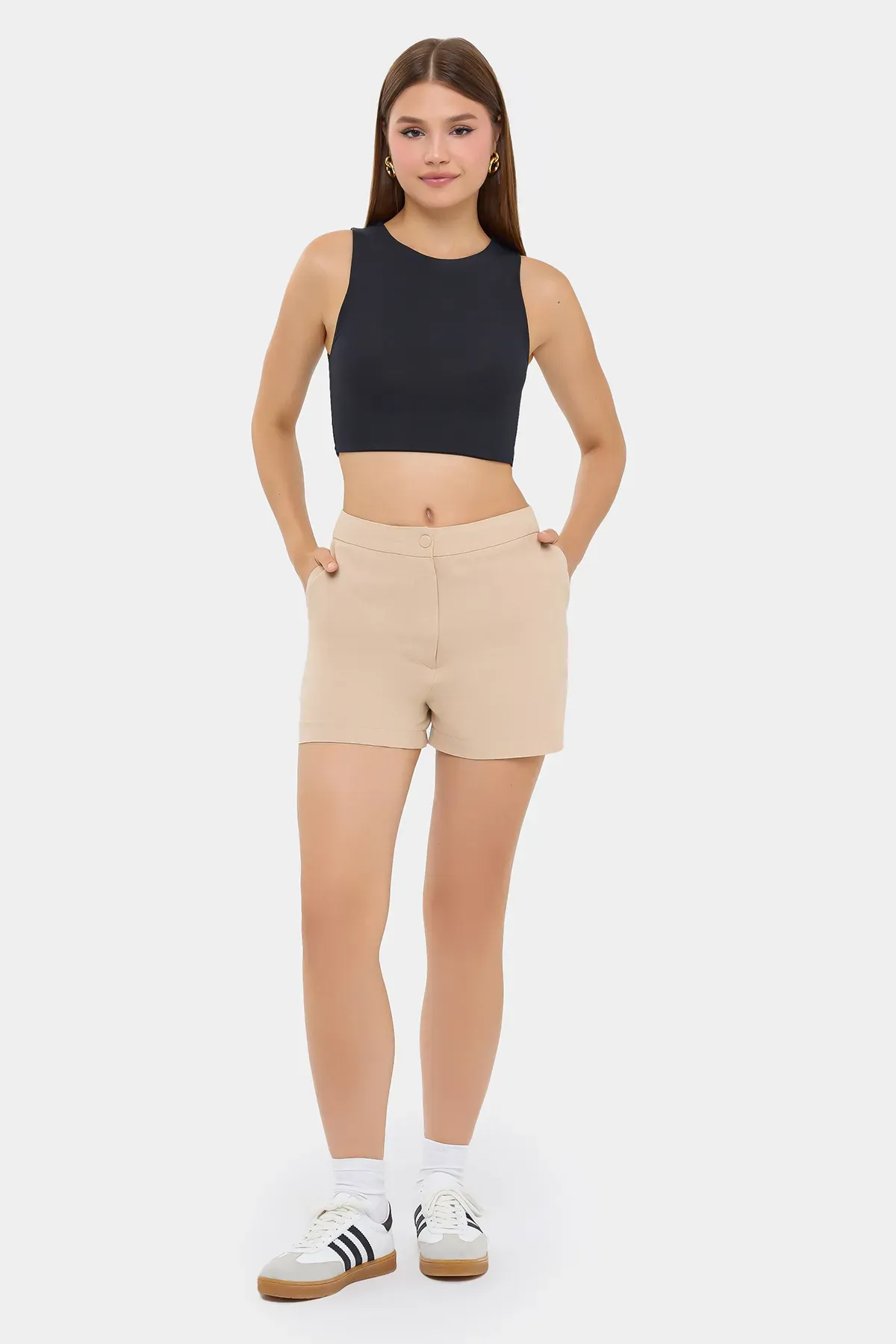 Buttoned Bermuda Shorts 1
