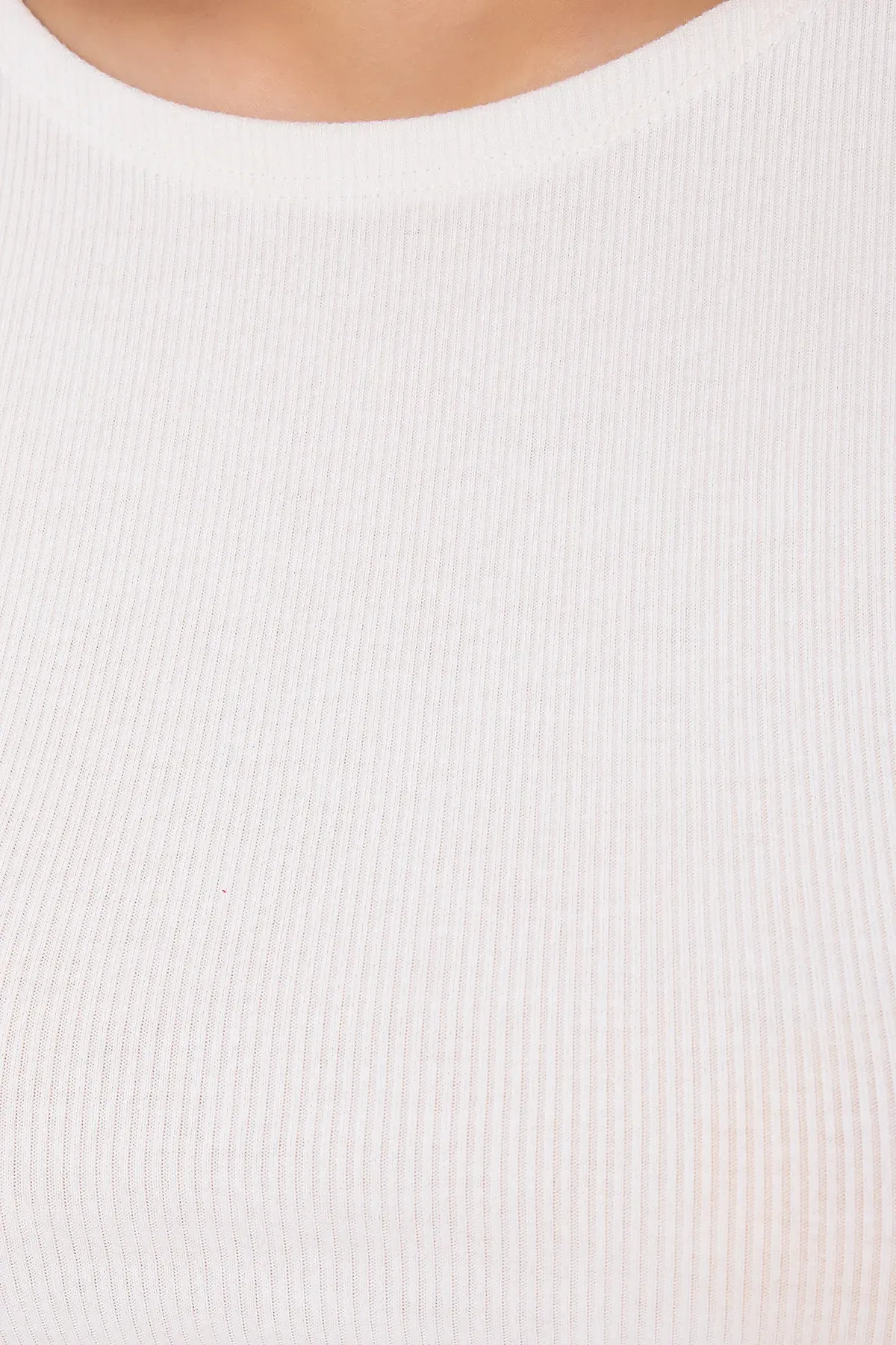 Basic Round Neck Short Sleeve Cropped Top 5