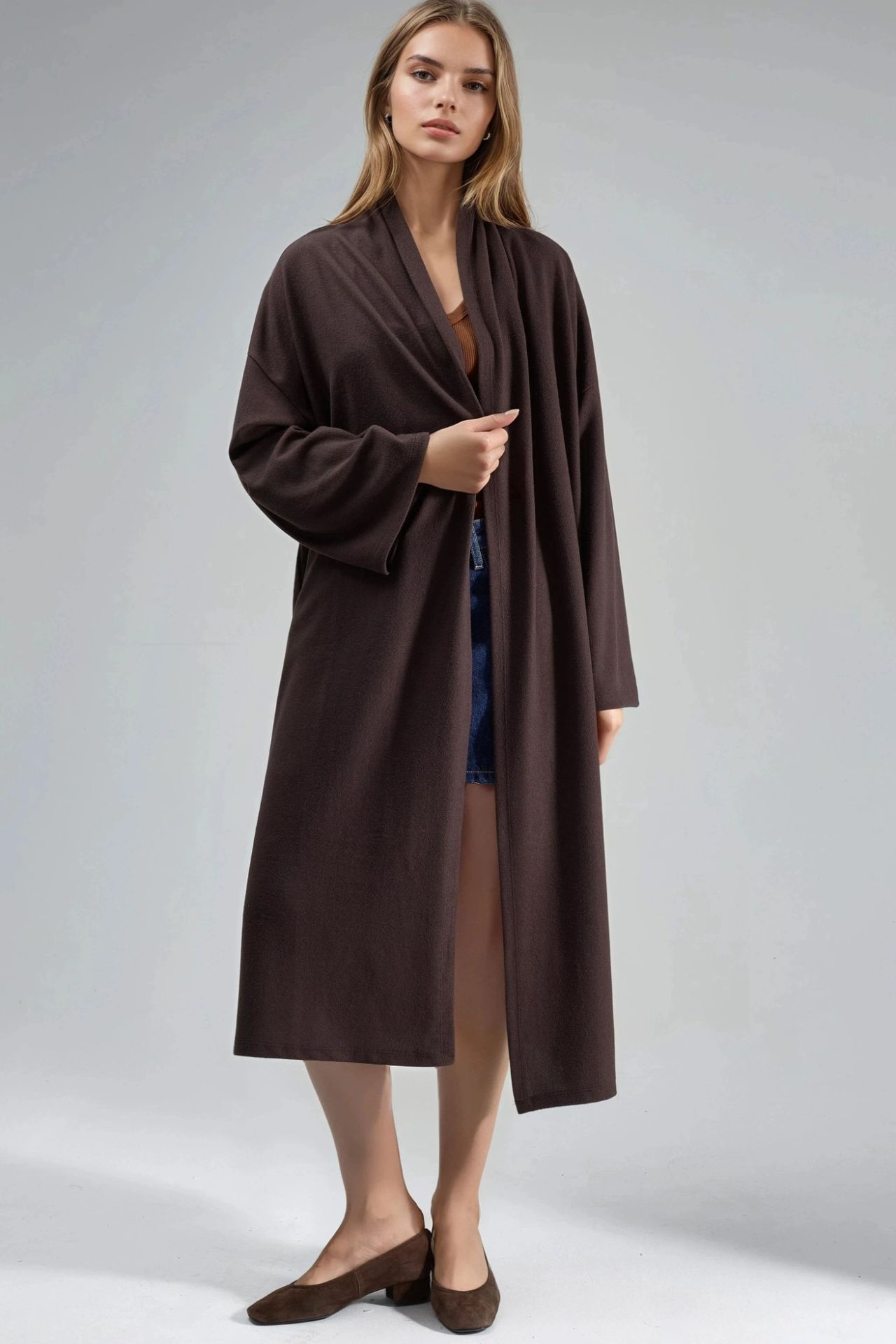 BUSEM Pull-On Long Fit Cardigan 1