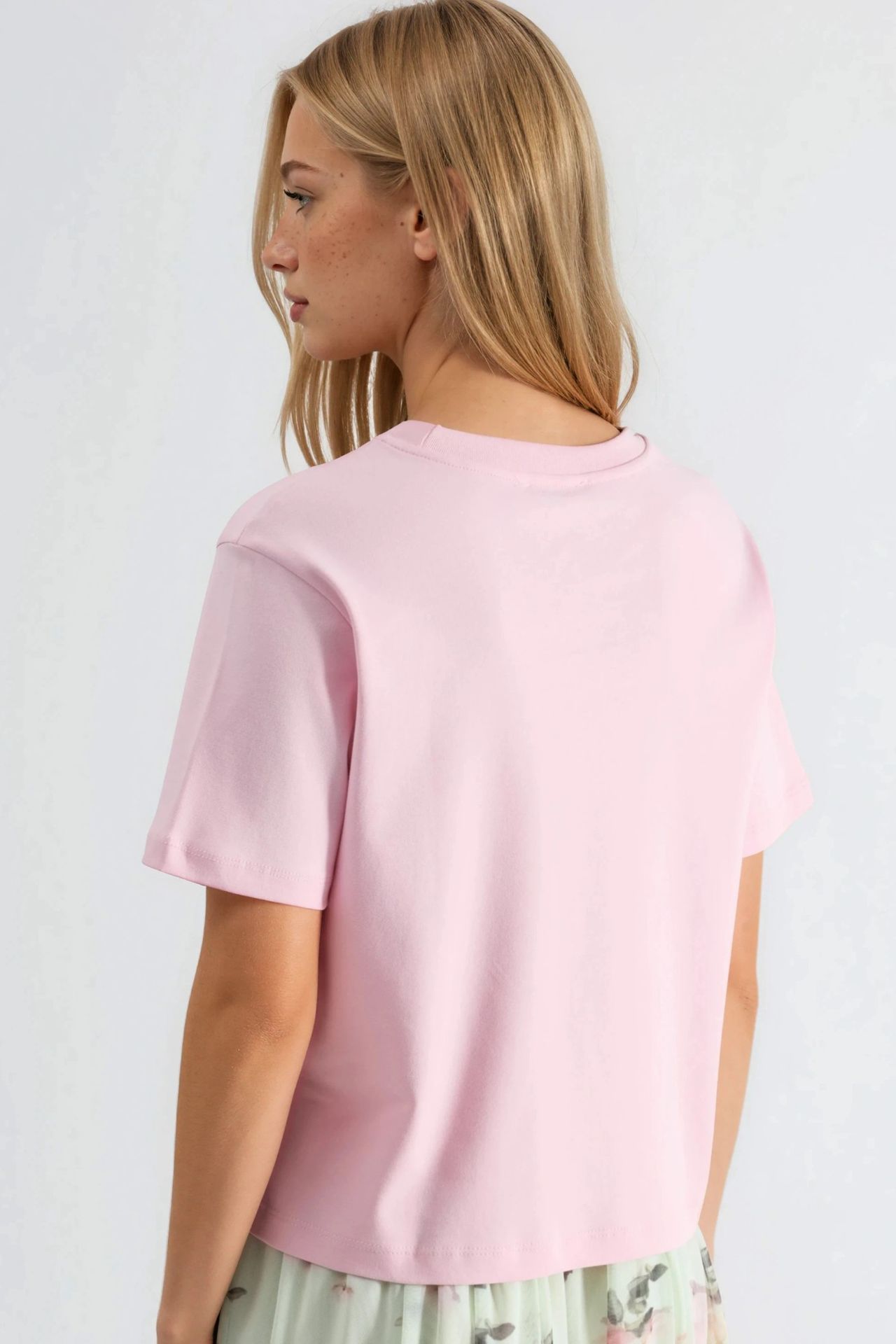 BUSEM Crew Neck Cotton T-Shirt 4