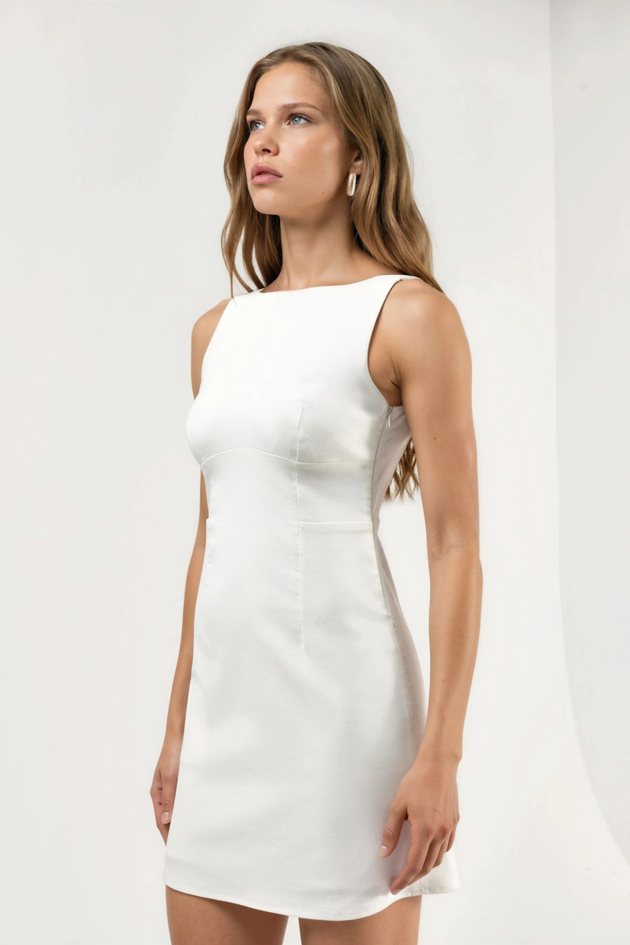 Back Detail Mini Dress 5
