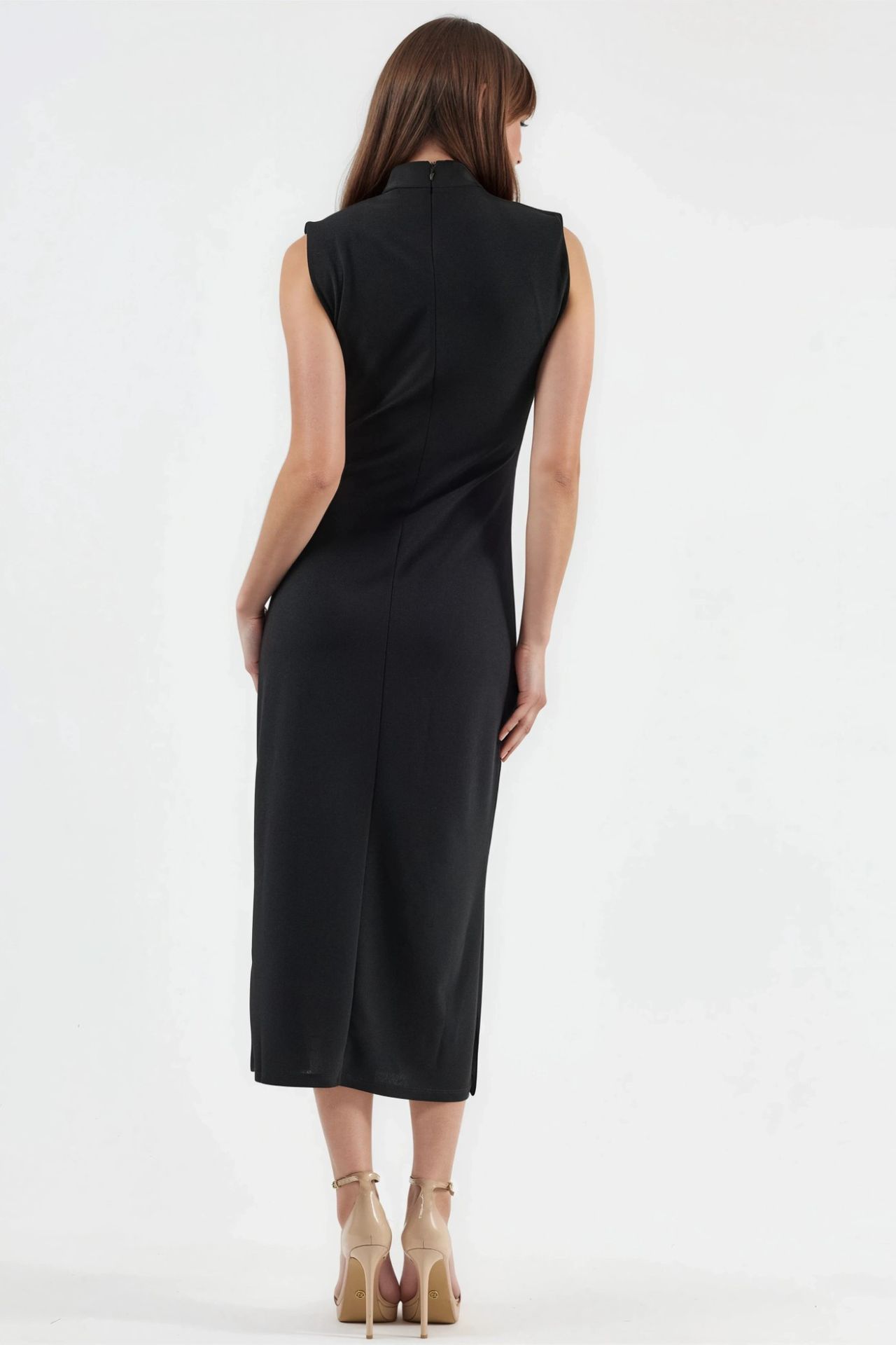 BUSEM Midi Dress with Tie Detail 4