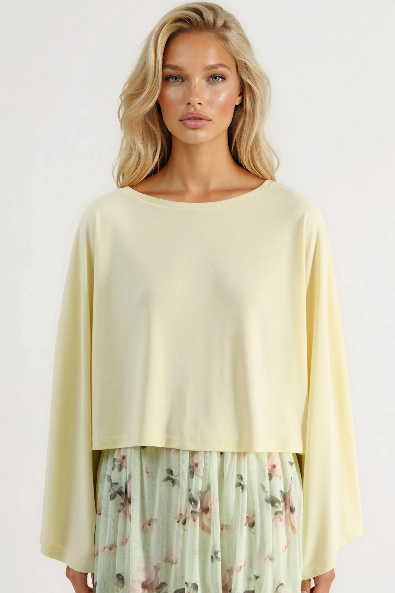 BUSEM Loose Fit Boat Neck Blouse 5