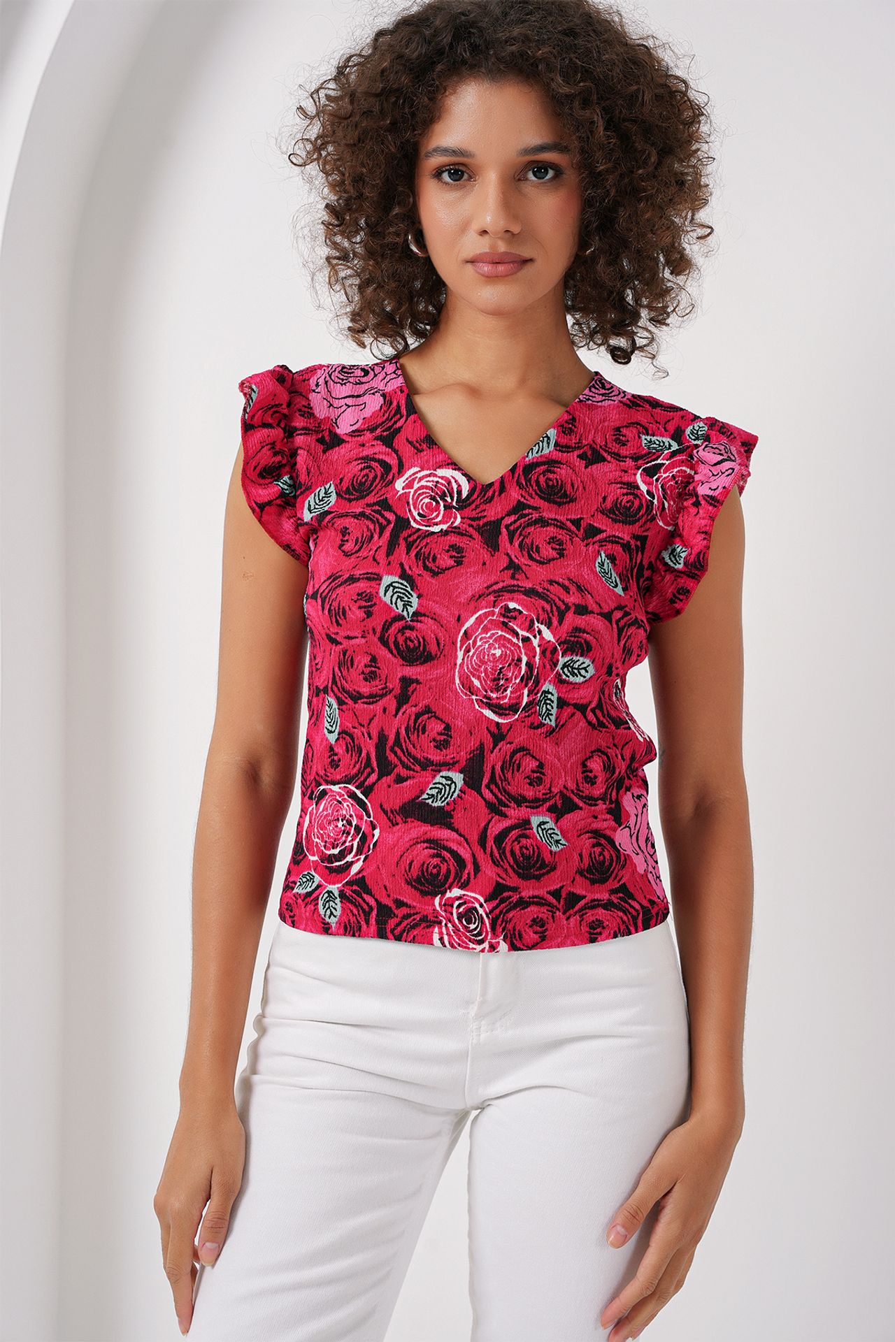 BDART Ribbed Sleeveless Crew Neck Blouse 2