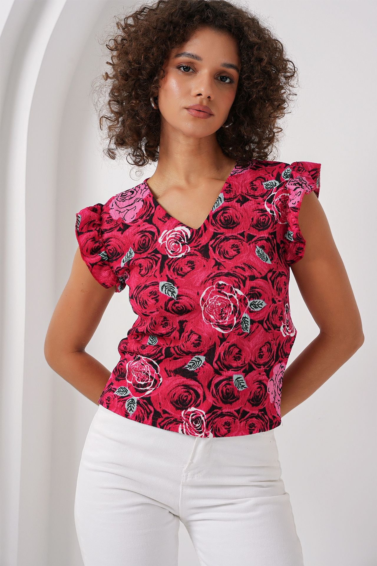 BDART Ribbed Sleeveless Crew Neck Blouse 3