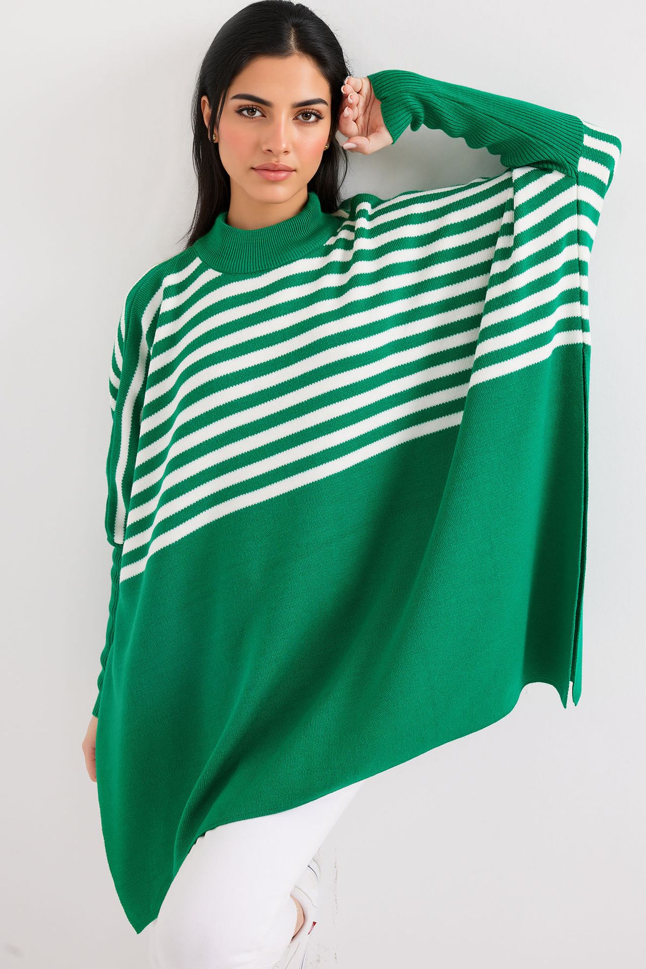BDART Oversized Acrylic Crew Neck Jumper 1