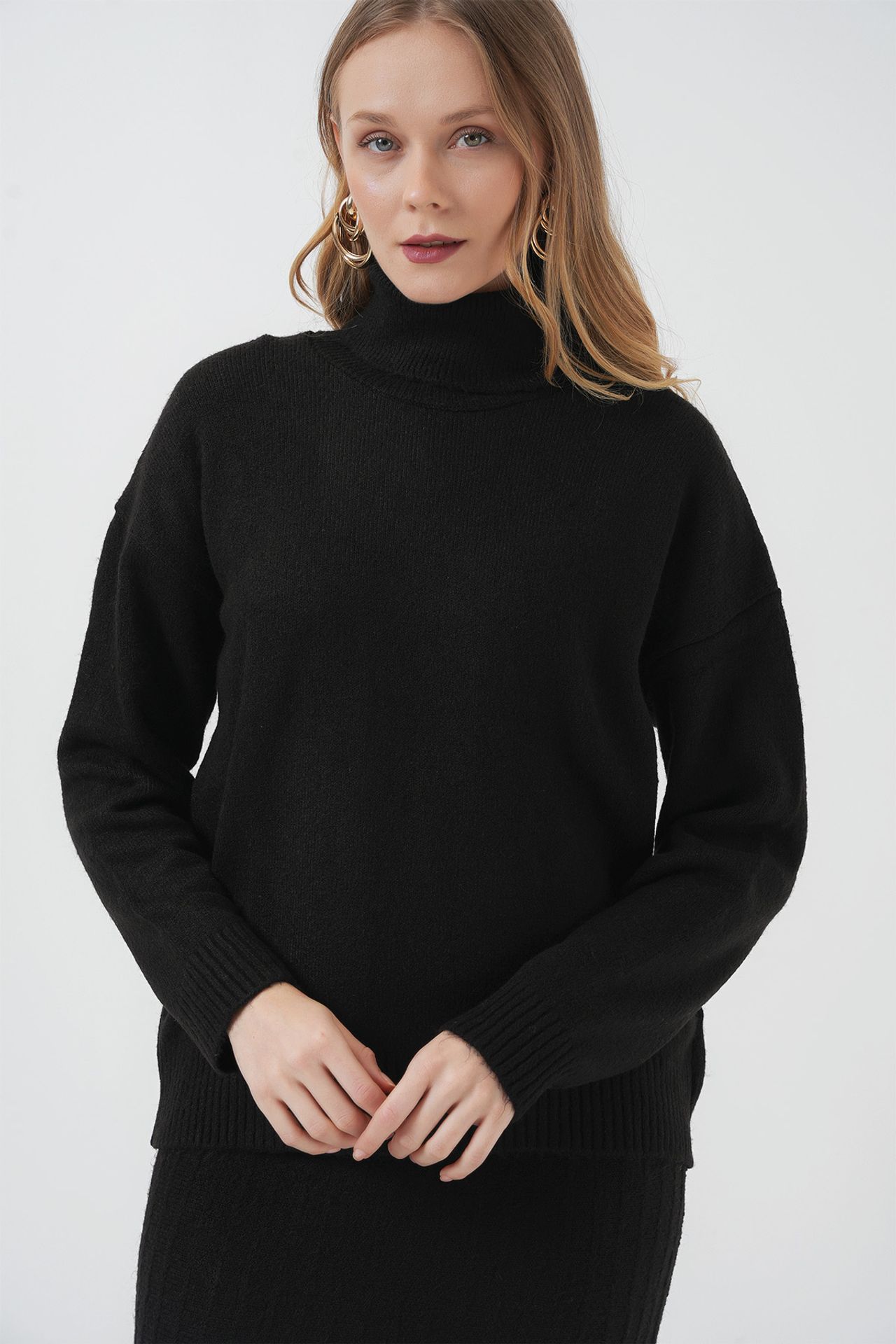 BDART Ribbed Turtleneck Knit Co-Ord Set 3