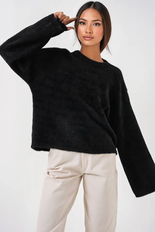 BDART Relaxed Fit Ribbed Knit Sweater
