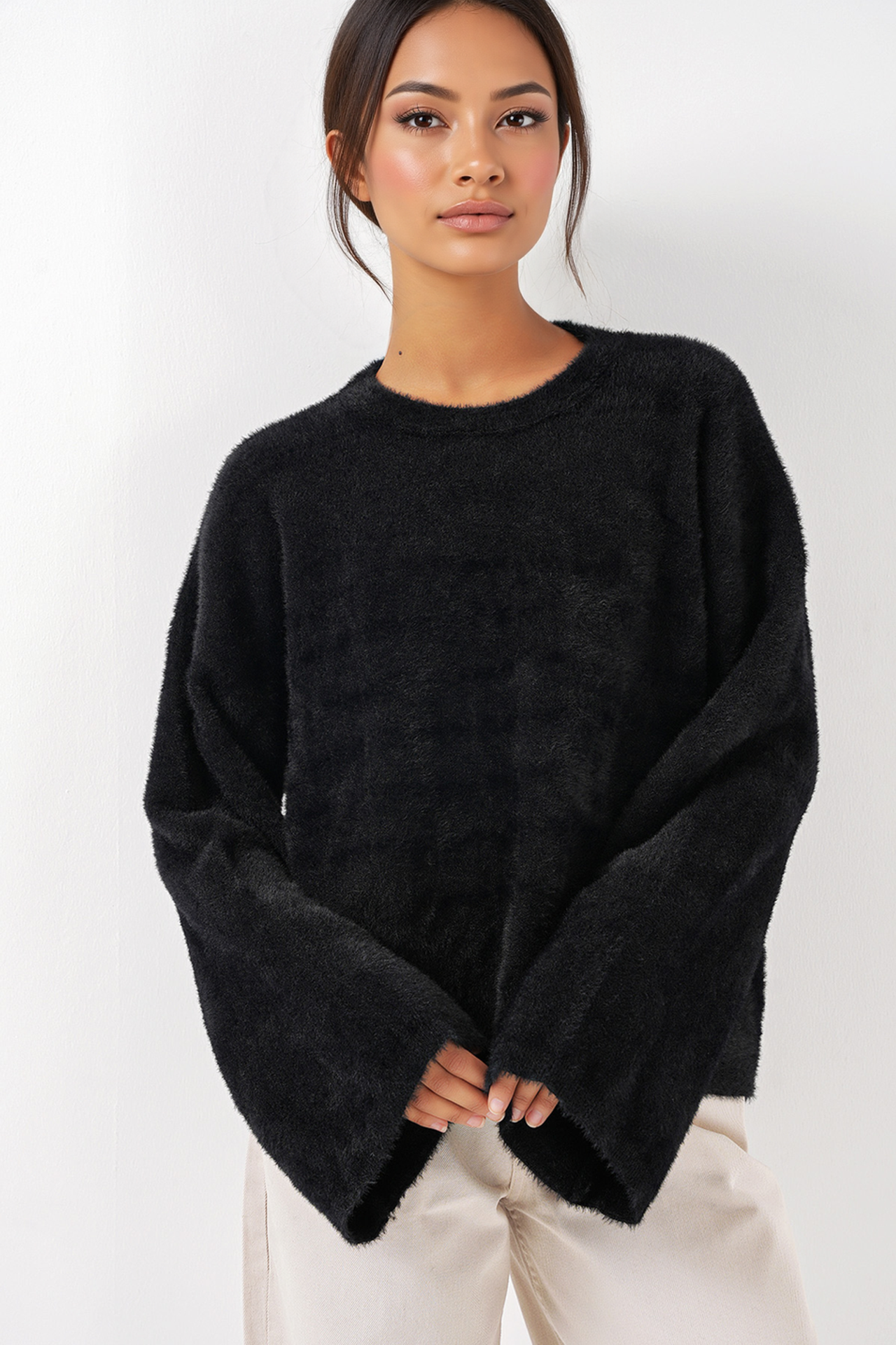 BDART Relaxed Fit Ribbed Knit Sweater 3