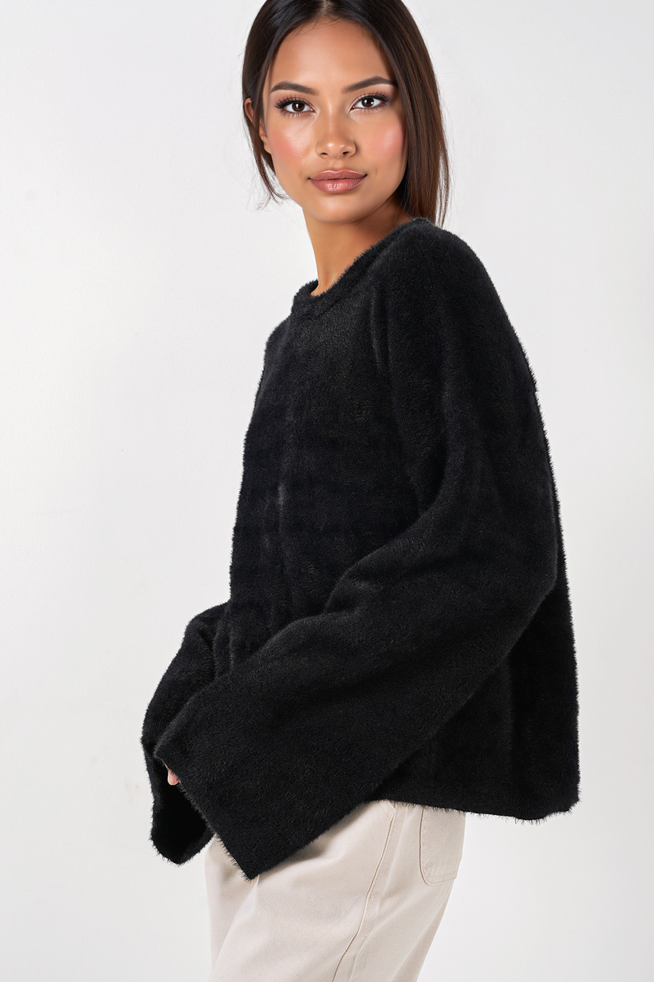 BDART Relaxed Fit Ribbed Knit Sweater 4