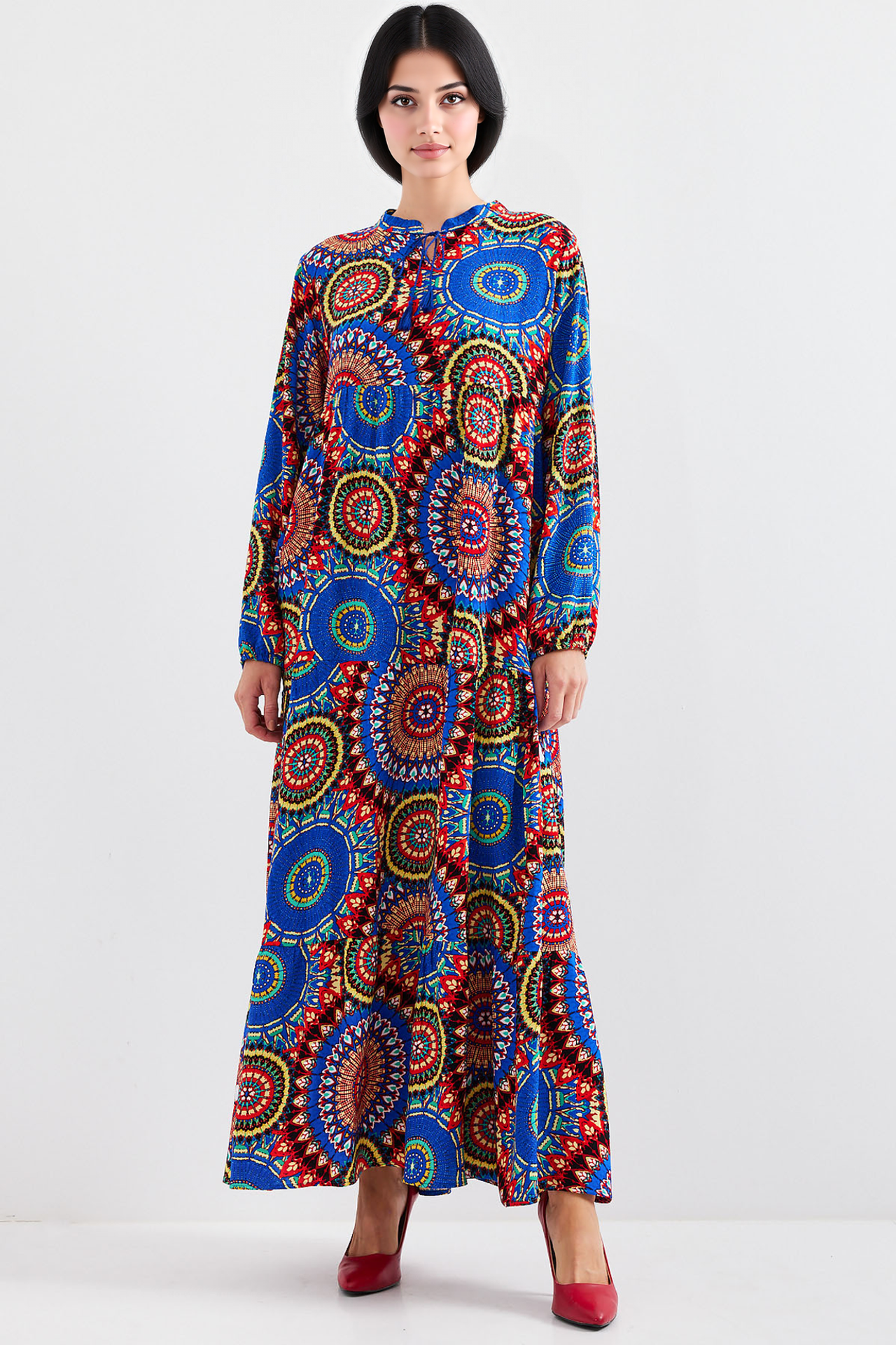 BDART Maxi Dress with Bow Detail 1