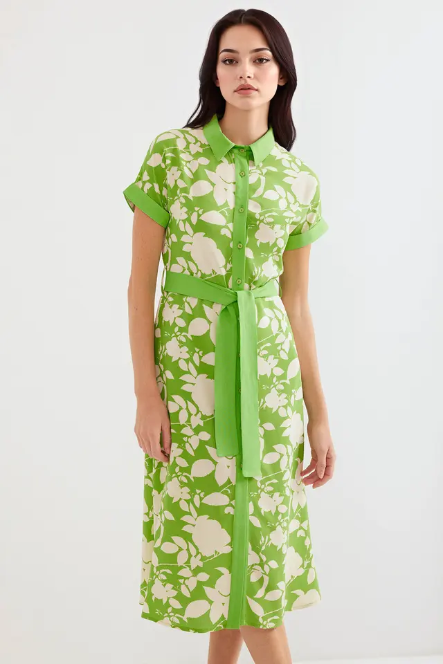 BDART Flowering Midi Dress with Bow