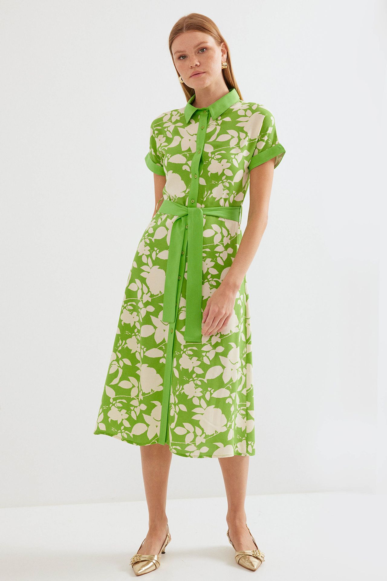 BDART Flowering Midi Dress with Bow 3