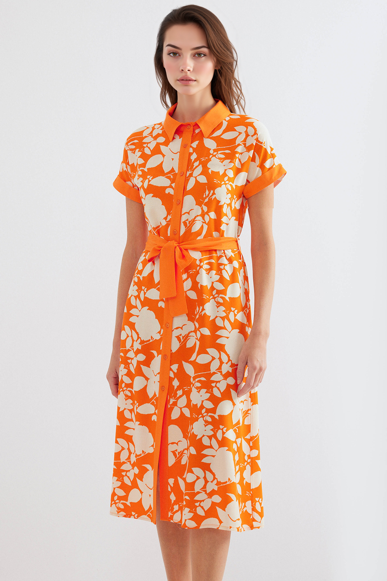 BDART Flowering Midi Dress with Bow 1