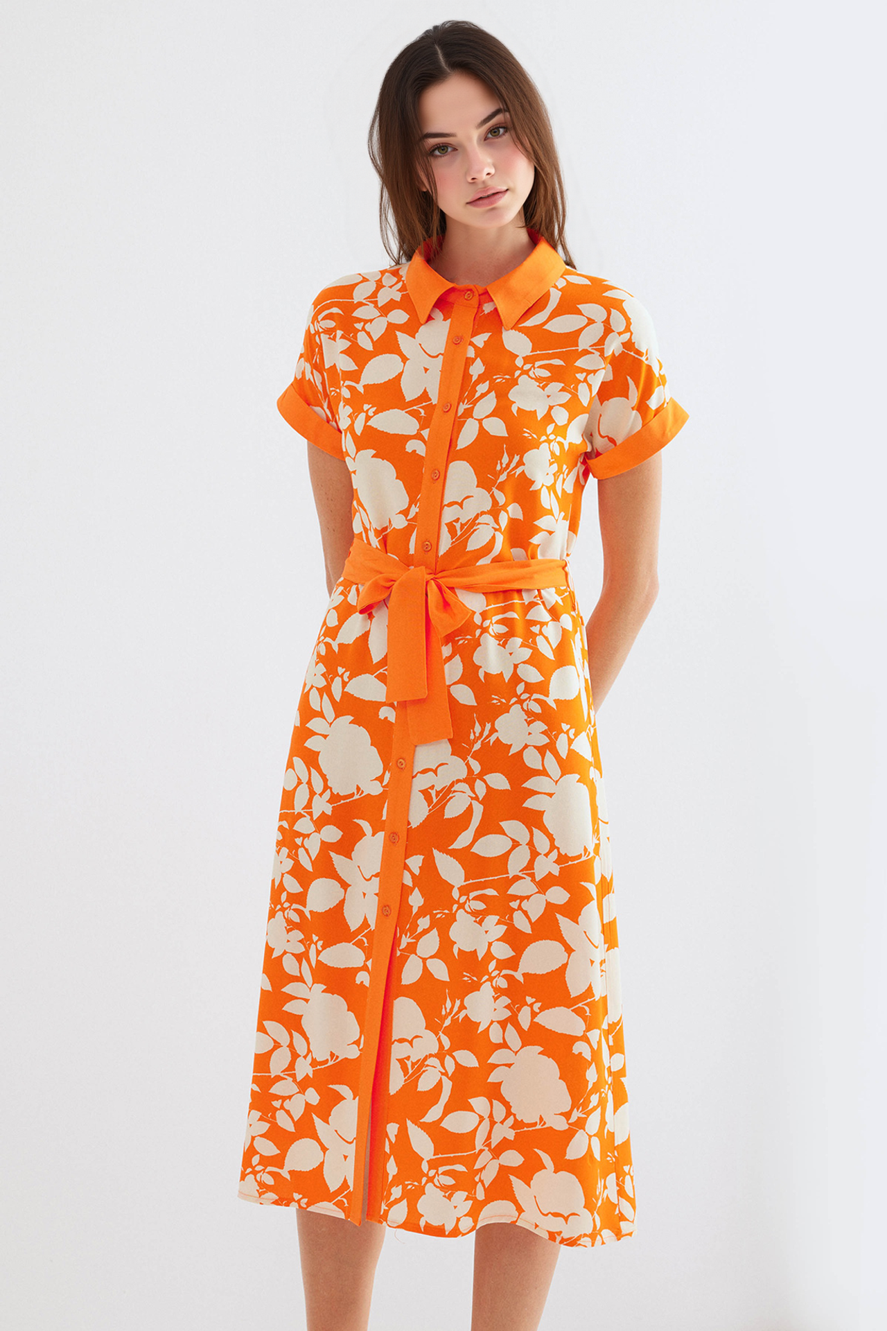 BDART Flowering Midi Dress with Bow 3