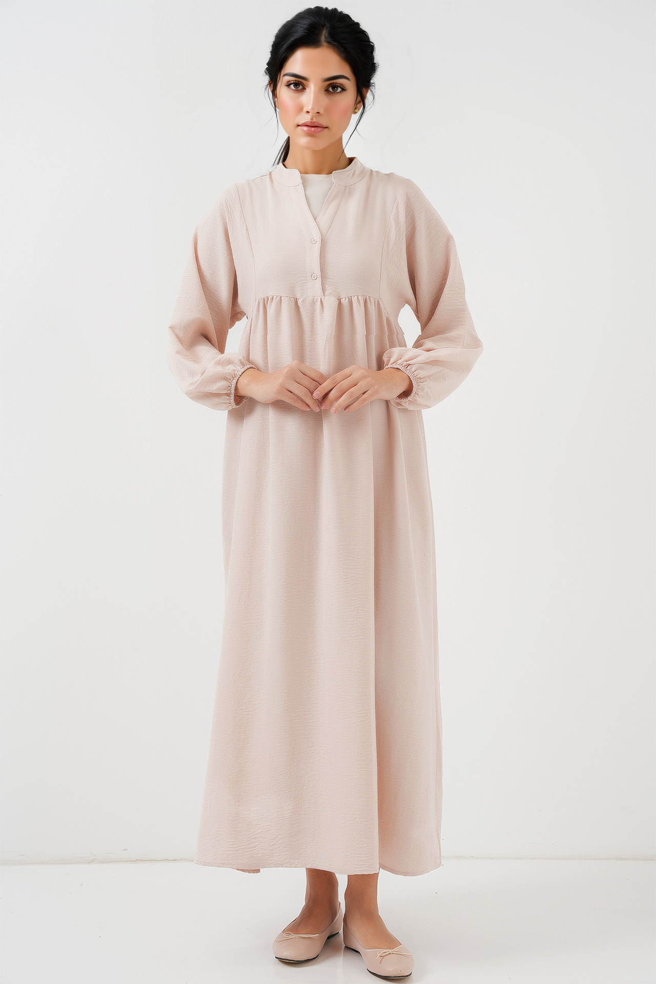 BDART V-Neck Buttoned Maxi Dress 1