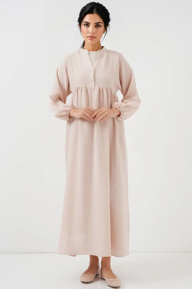 BDART V-Neck Buttoned Maxi Dress