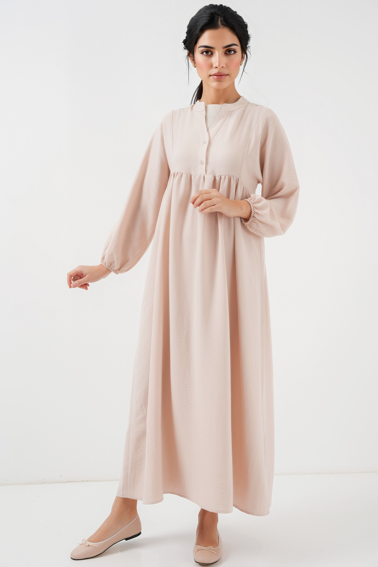 BDART V-Neck Buttoned Maxi Dress 2